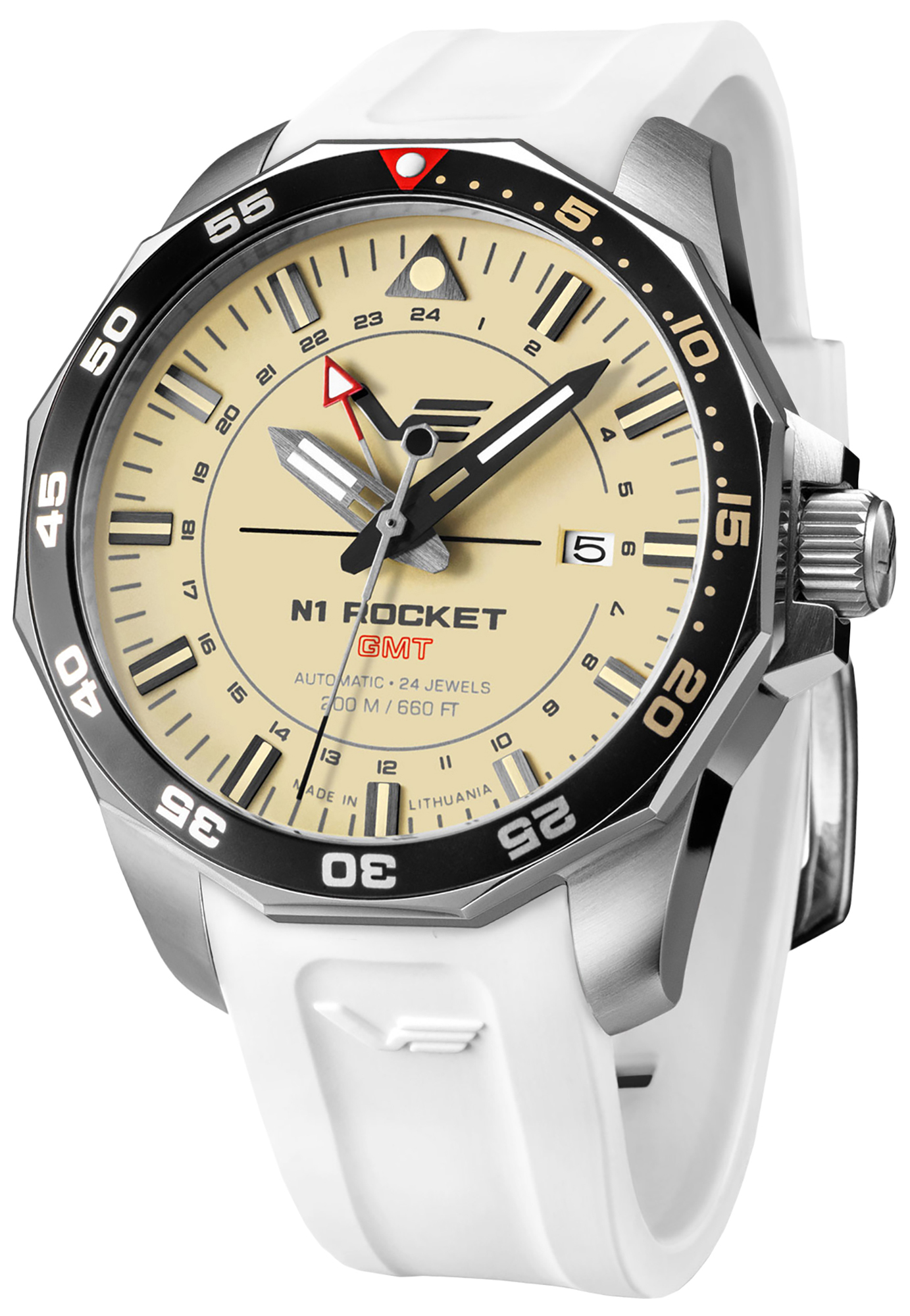 Rocket N-1 Automatic GMT Vostok Europe NH34-225A713SW 