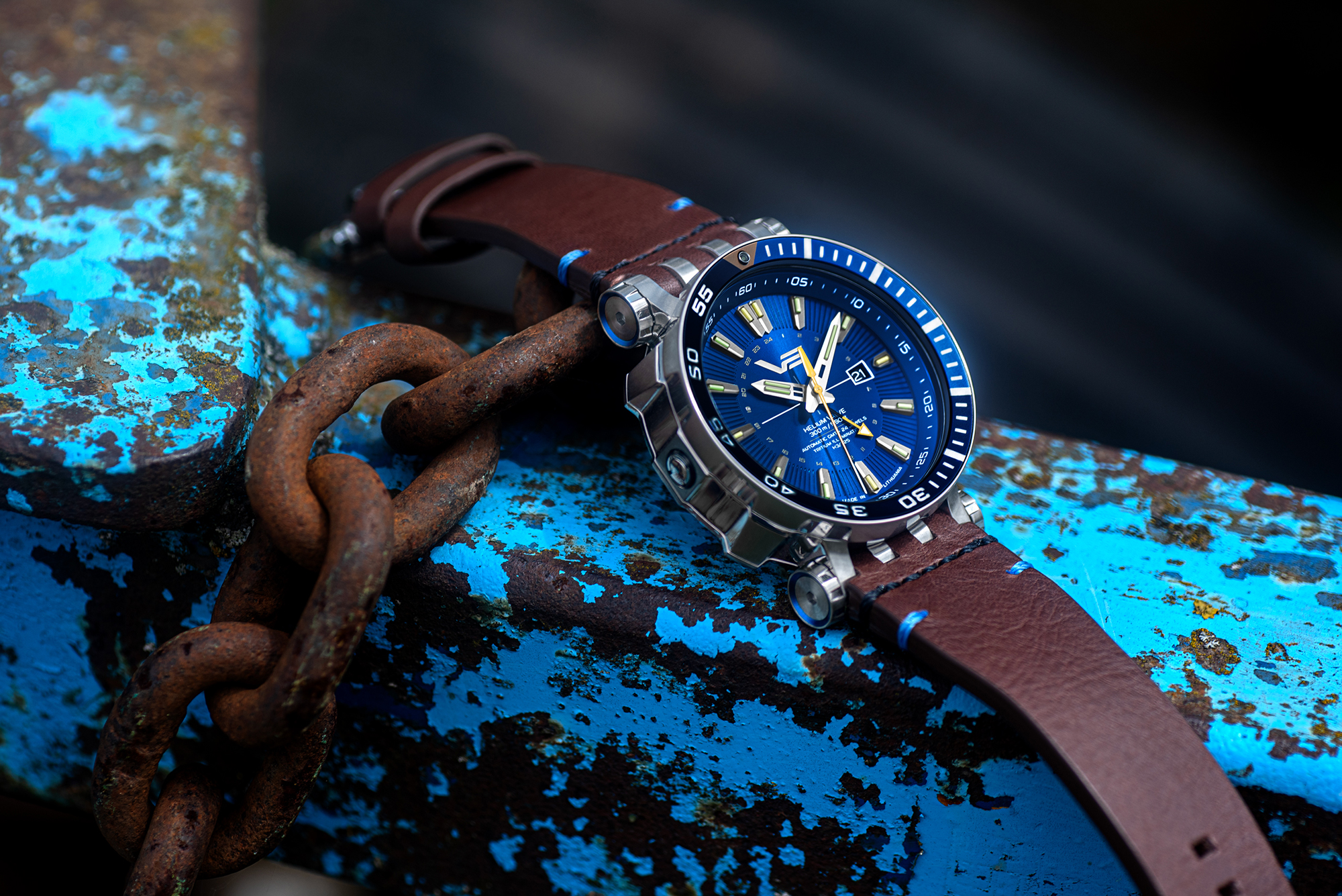 Vostok Europe NH34-575A716B Energia Rocket Automatic GMT zegarek sportowy Energia Rocket - miniatura 4
