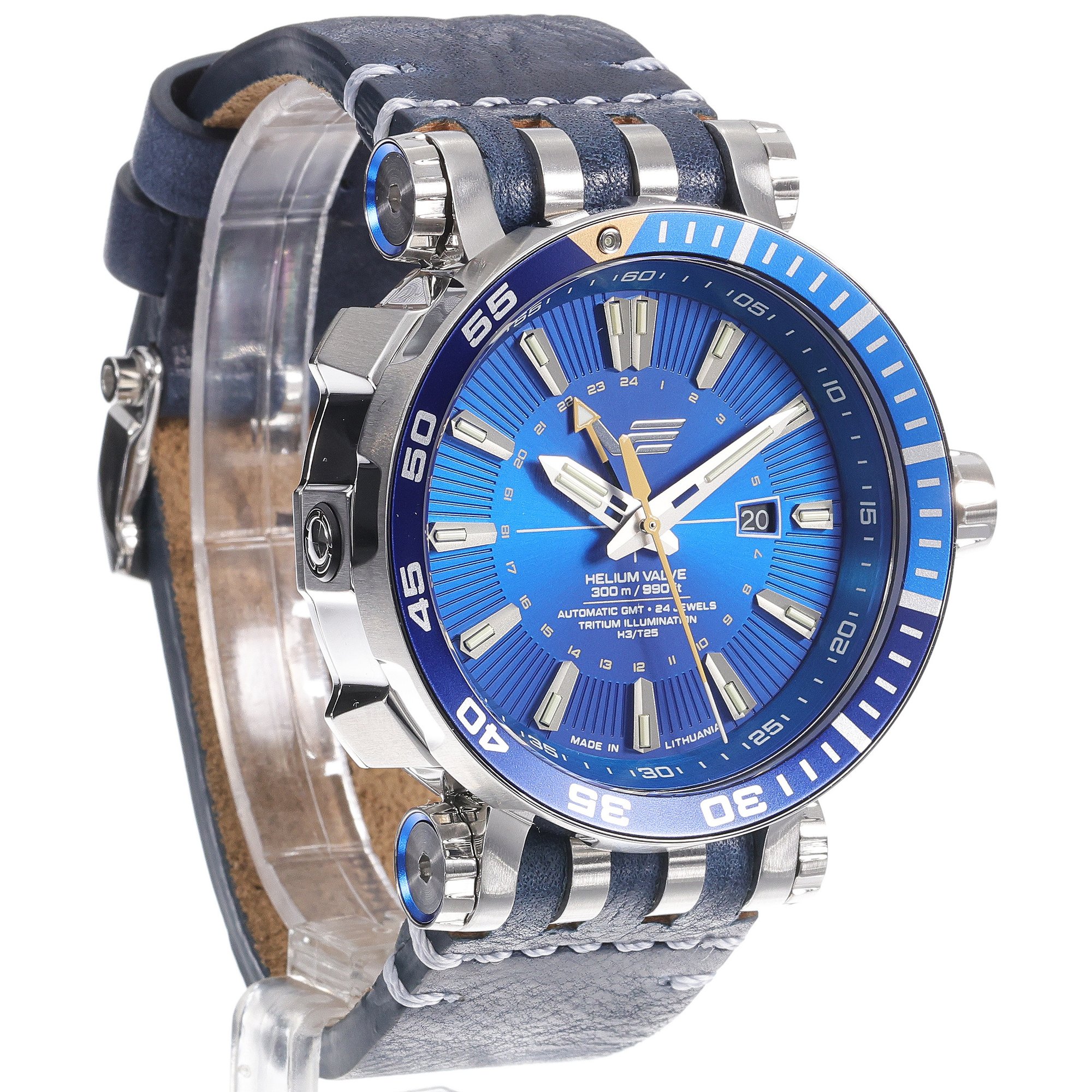 Vostok Europe NH34-575A716LBL męski zegarek Energia Rocket pasek - miniatura 3