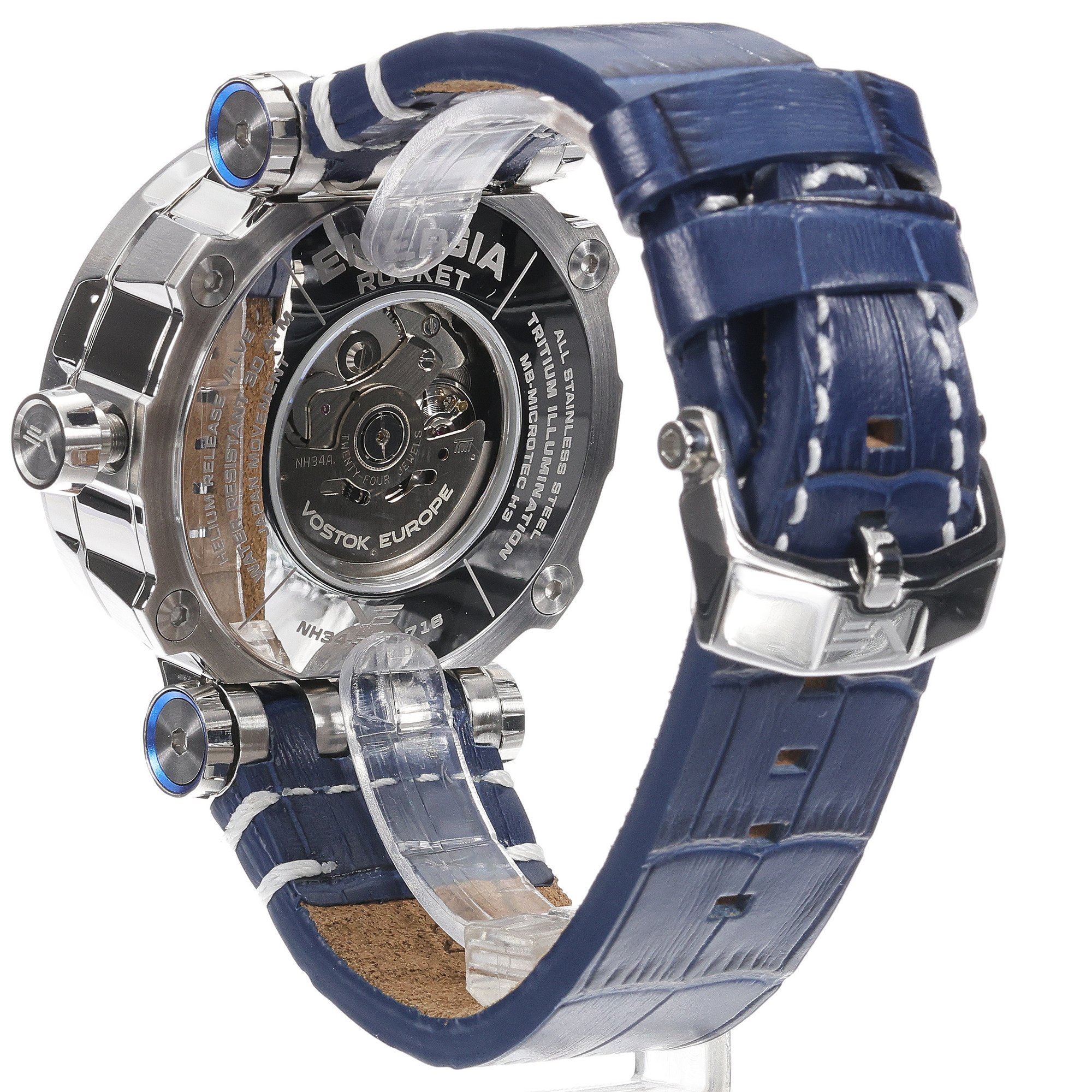 Vostok Europe NH34-575A716LBLC zegarek sportowy Energia Rocket - miniatura 4