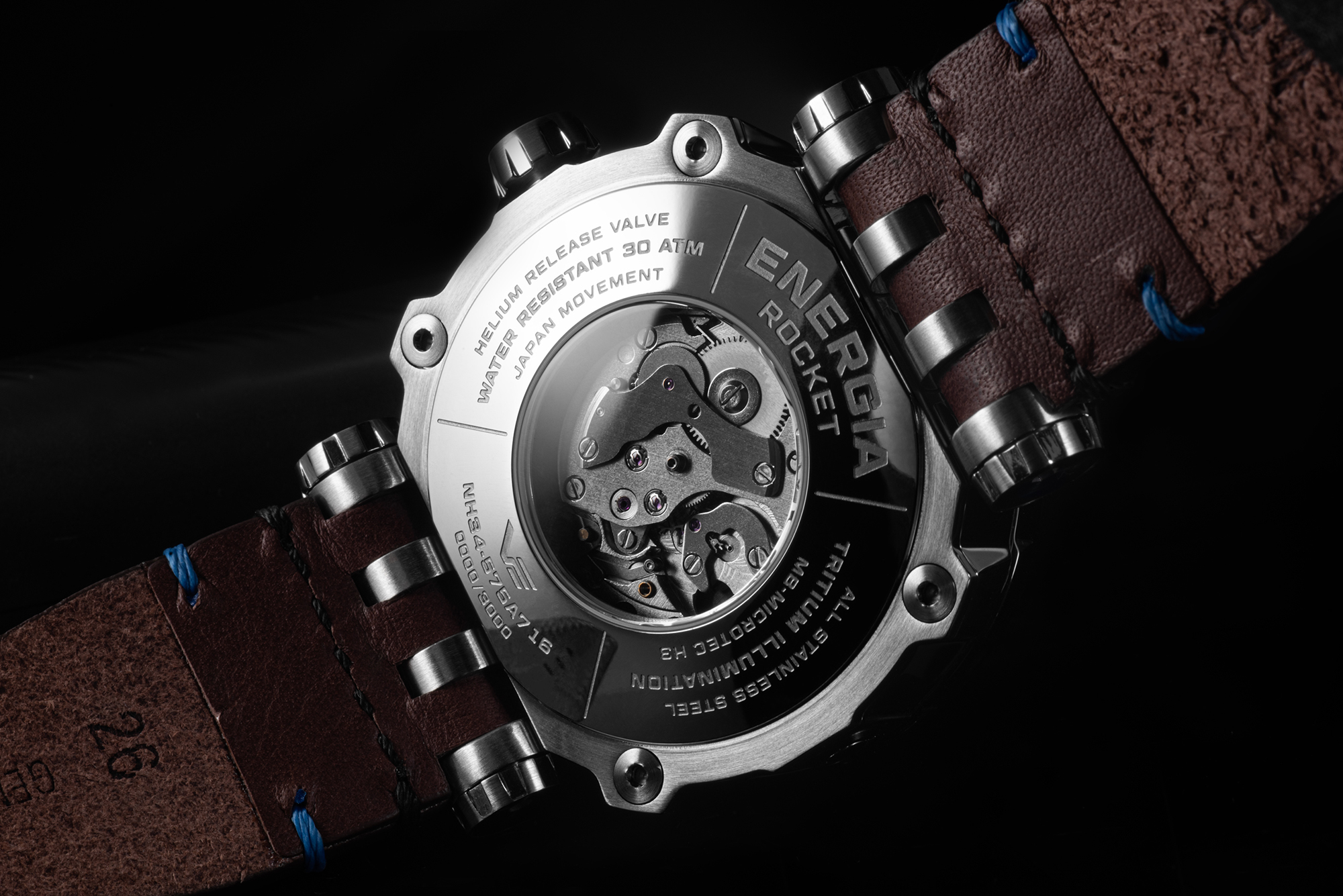 Vostok Europe NH34-575A716SB męski zegarek Energia Rocket pasek - miniatura 6