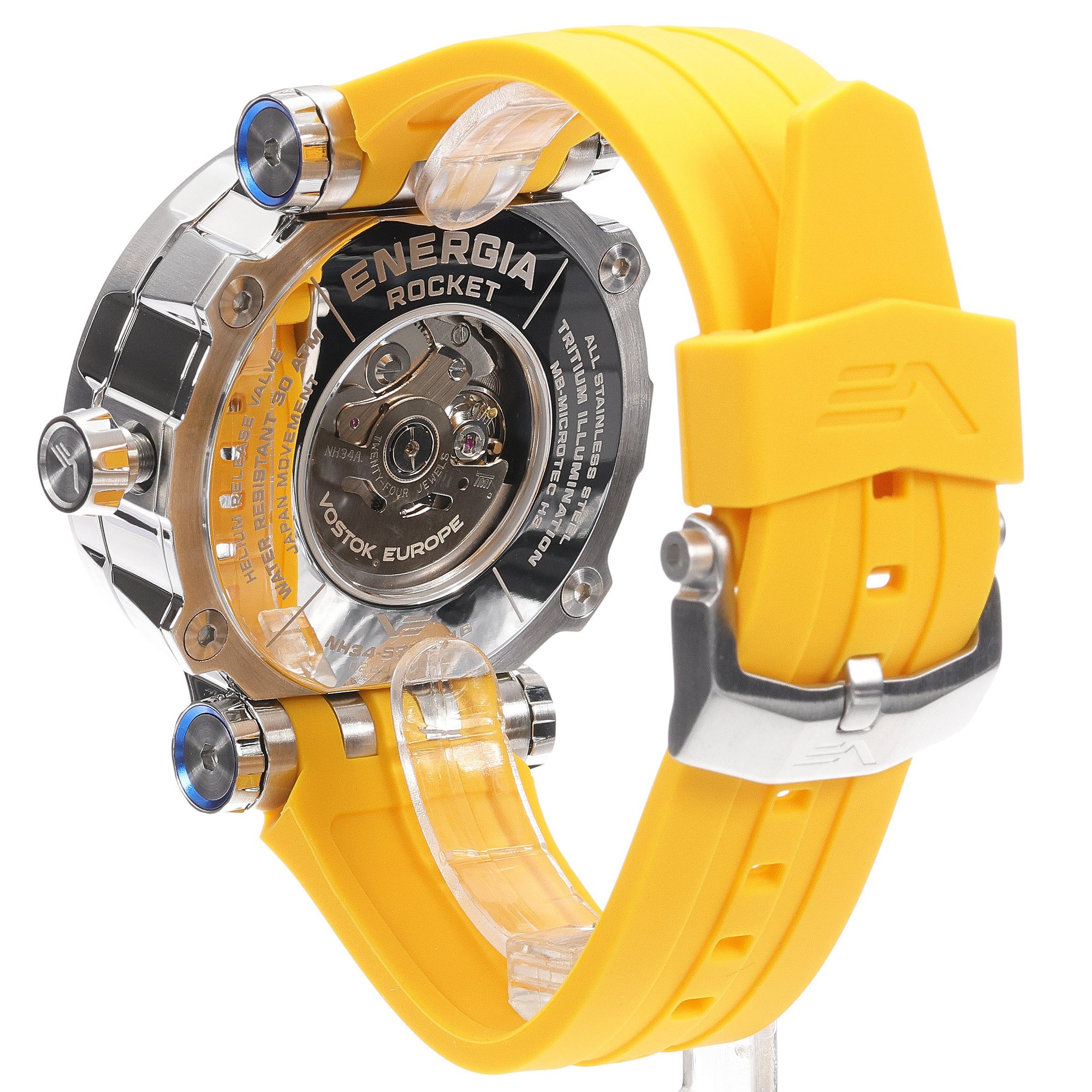 Vostok Europe NH34-575A716SY zegarek sportowy Energia Rocket - miniatura 4