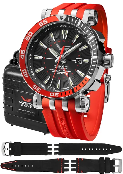 Vostok Europe NH34-575A717SR Energia Rocket Energia Rocket Automatic GMT - zdjęcie 1