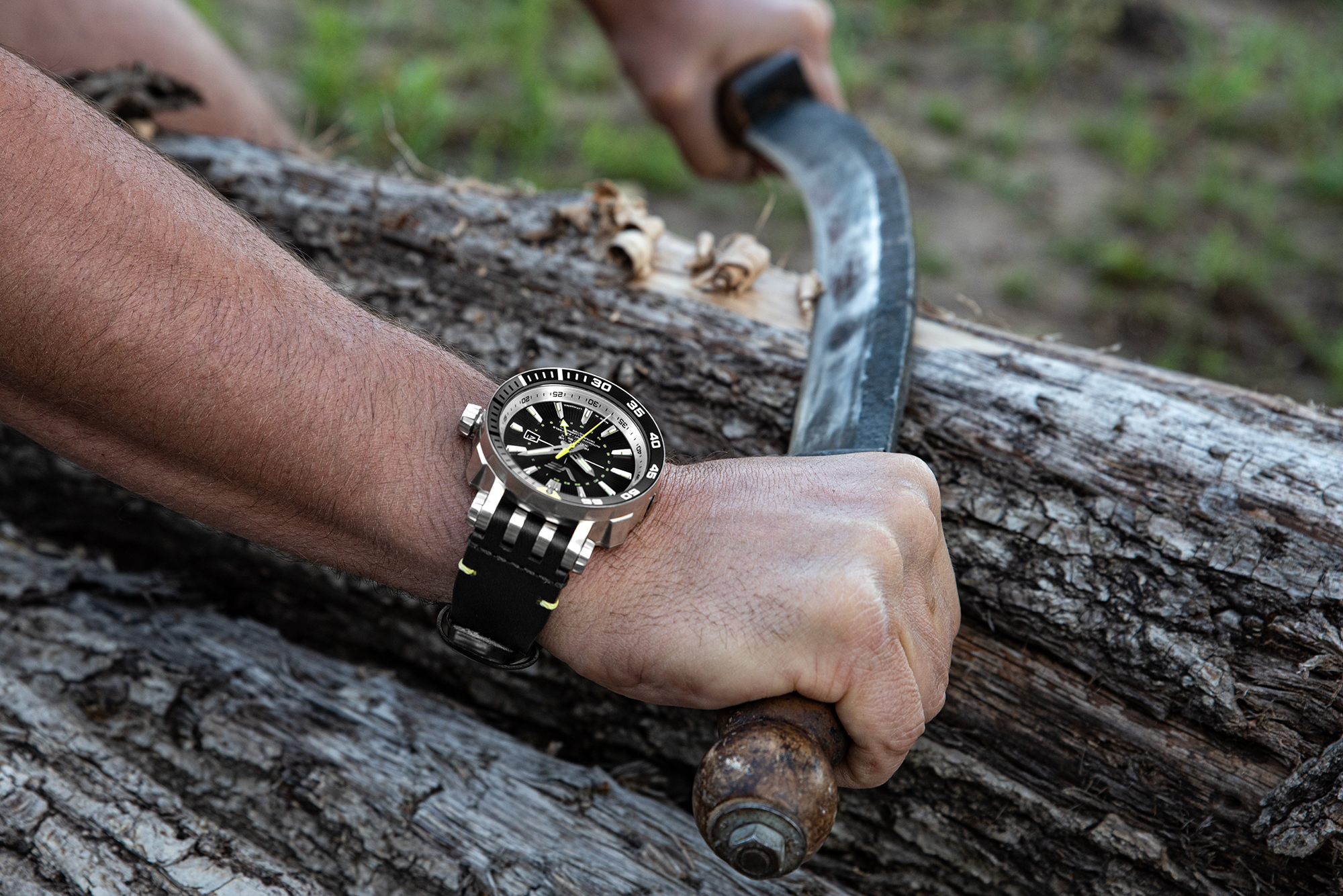 Vostok Europe NH34-575A718SY Energia Rocket Automatic GMT zegarek sportowy Energia Rocket - miniatura 4