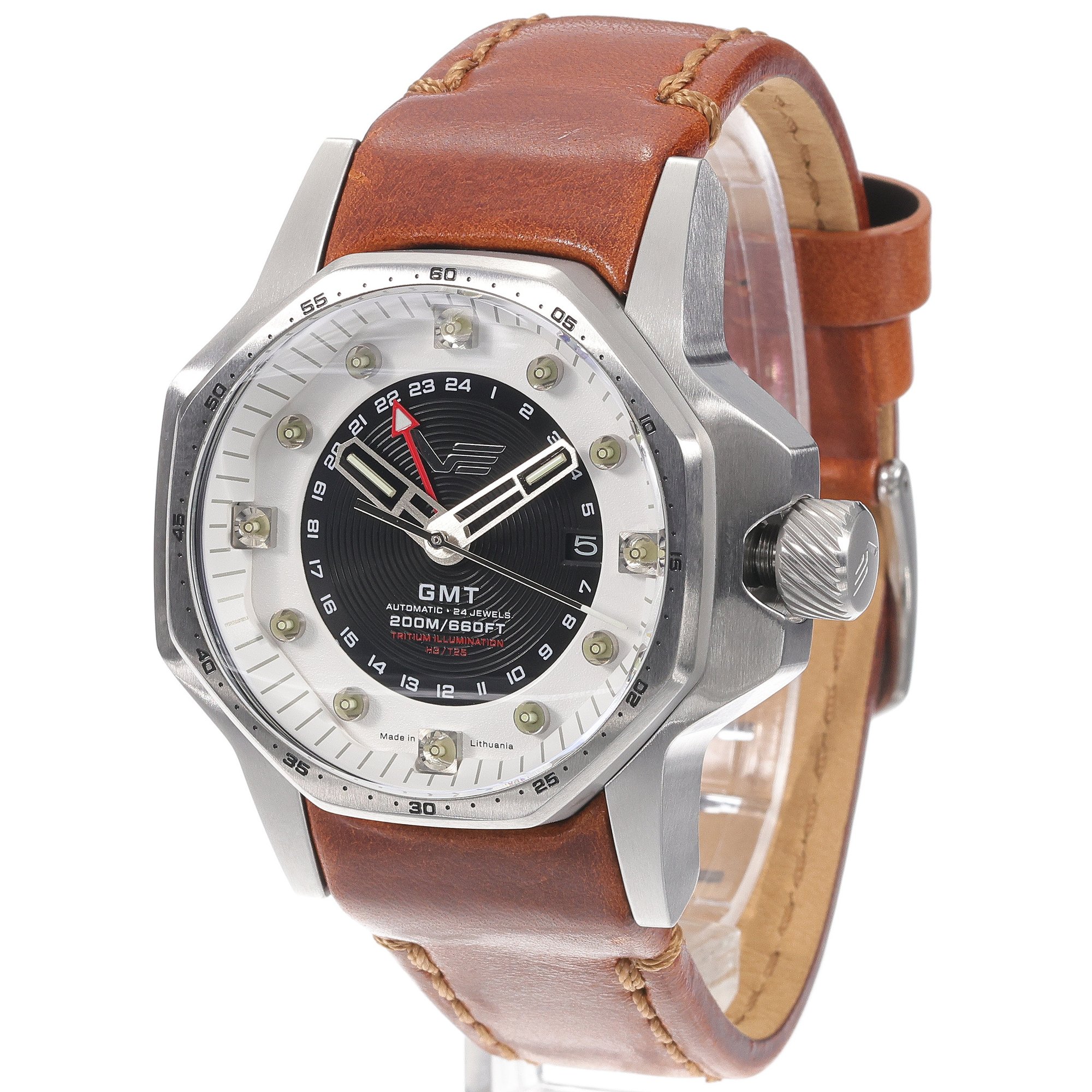 Vostok Europe NH34-640A702BB zegarek męski klasyczny Atomic Age pasek - miniatura 2