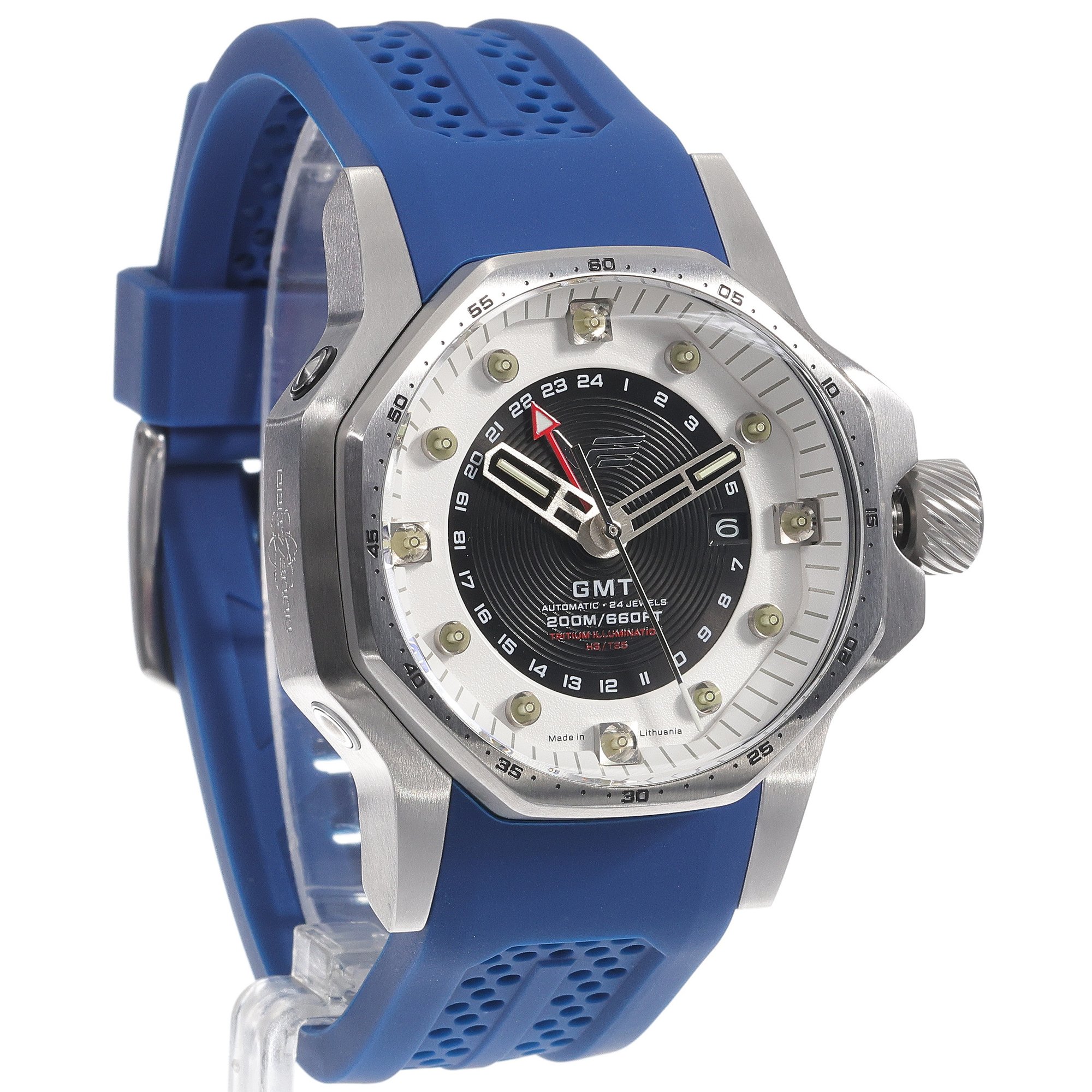Vostok Europe NH34-640A702SBL Atomic Age zegarek męski klasyczny mineralne utwardzane - miniatura 3