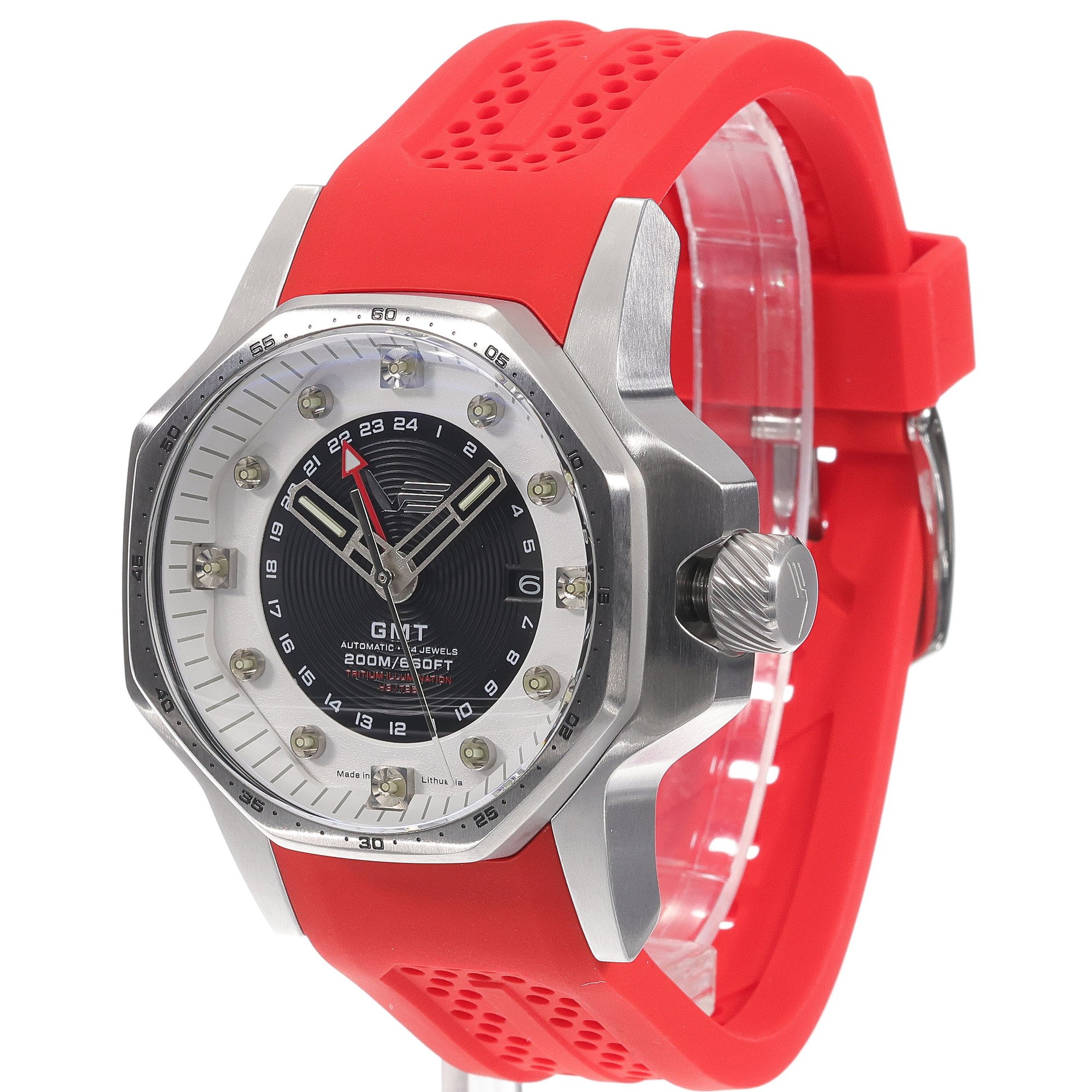 Vostok Europe NH34-640A702SR zegarek męski klasyczny Atomic Age pasek - miniatura 2