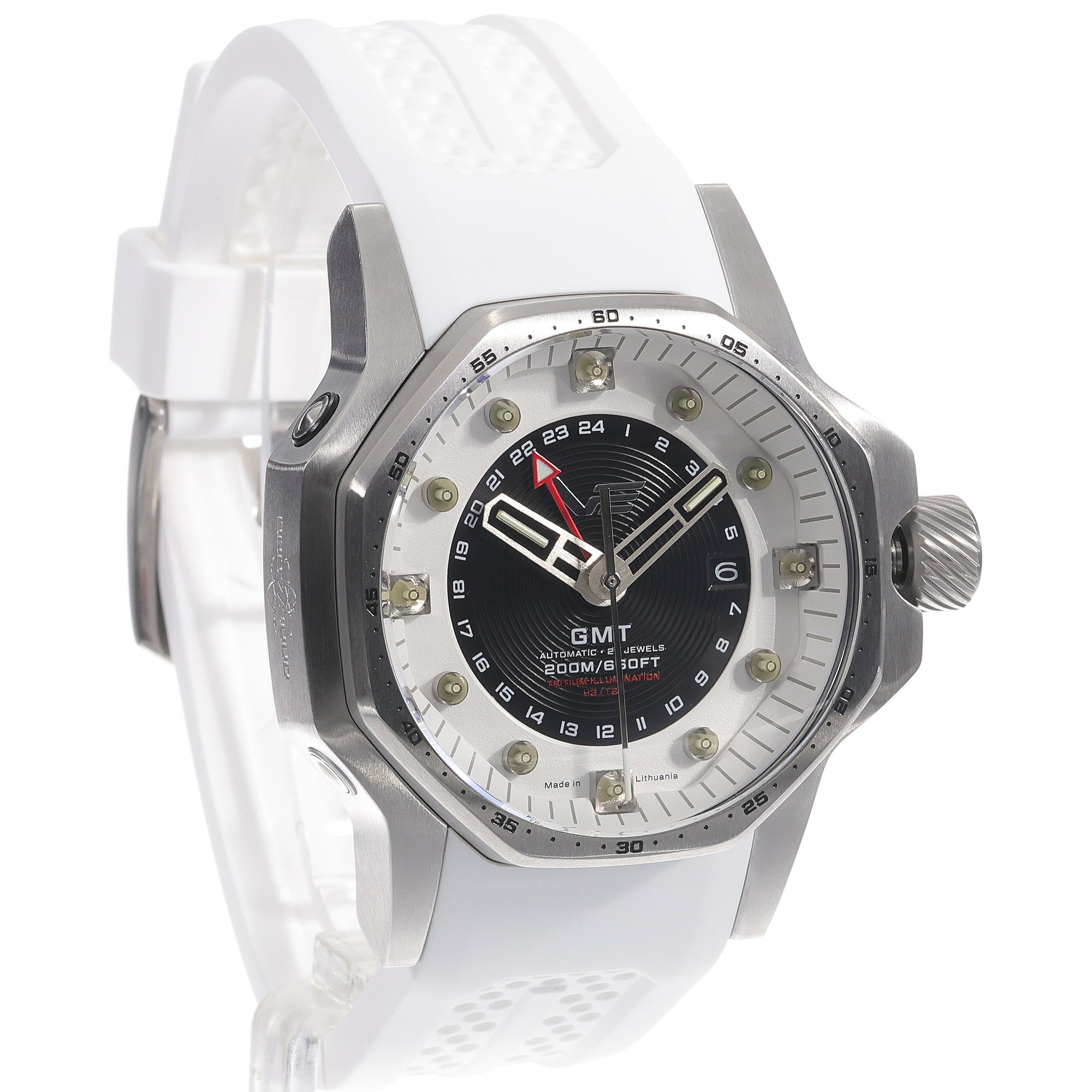 Vostok Europe NH34-640A702SW Atomic Age zegarek męski klasyczny mineralne utwardzane - miniatura 3