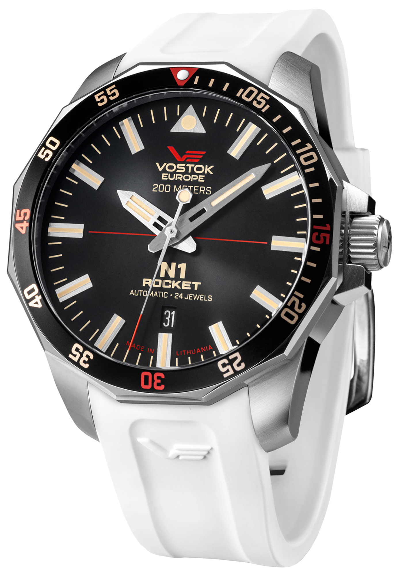 Rocket N-1 Automatic Vostok Europe NH35A-225A709SW 