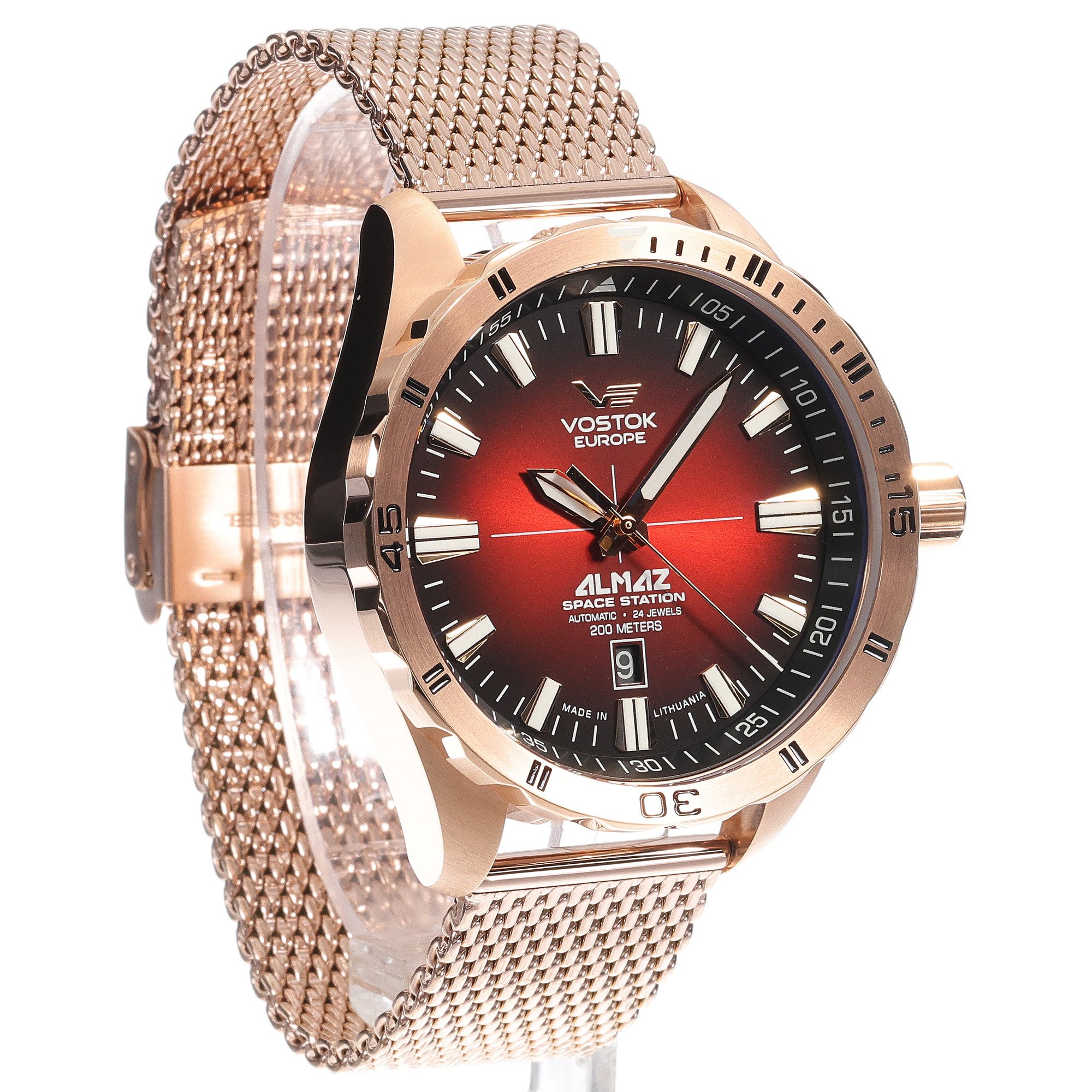 Vostok Europe NH35A-320B679B zegarek męski Almaz - miniatura 3