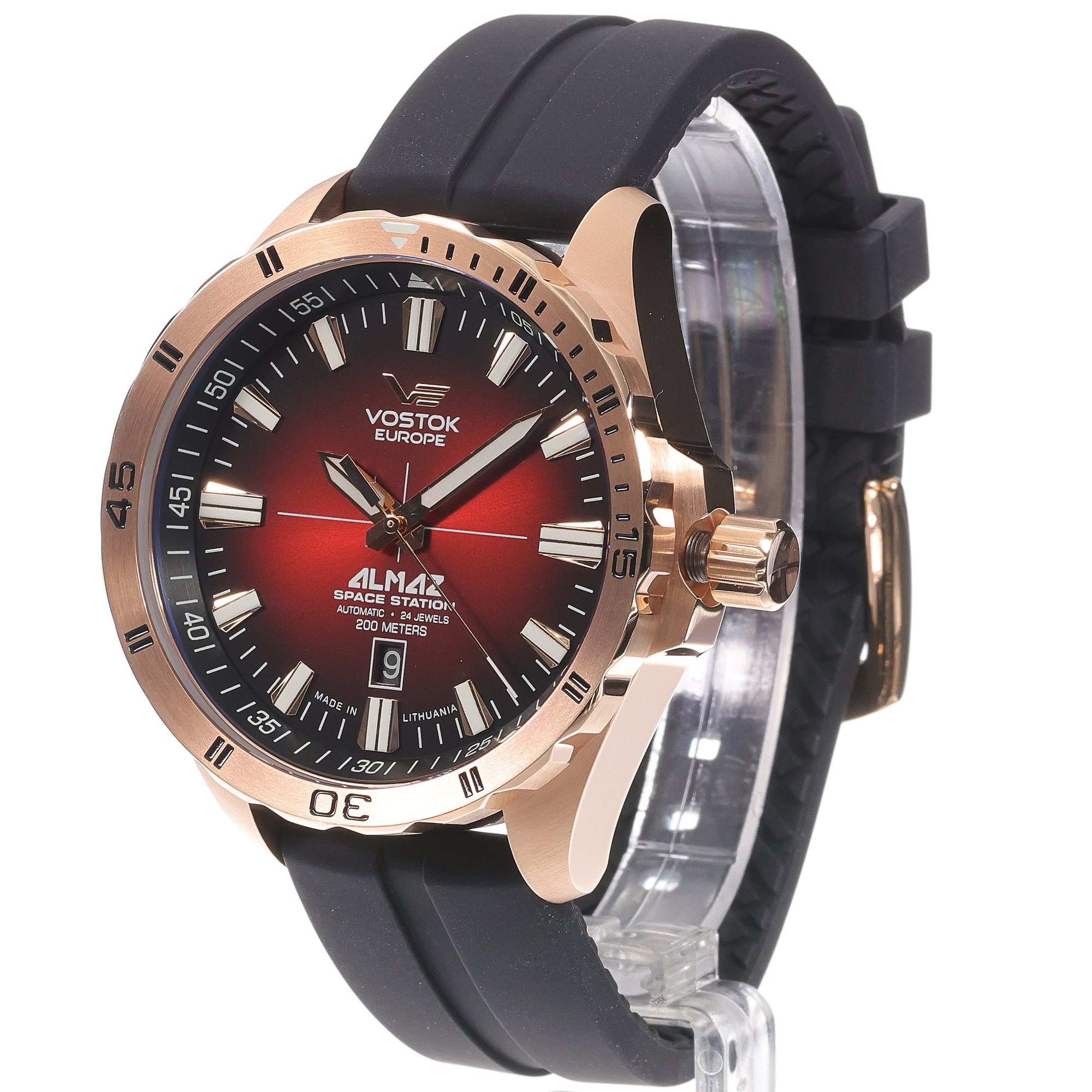 Vostok Europe NH35A-320B679S zegarek klasyczny Almaz - miniatura 2