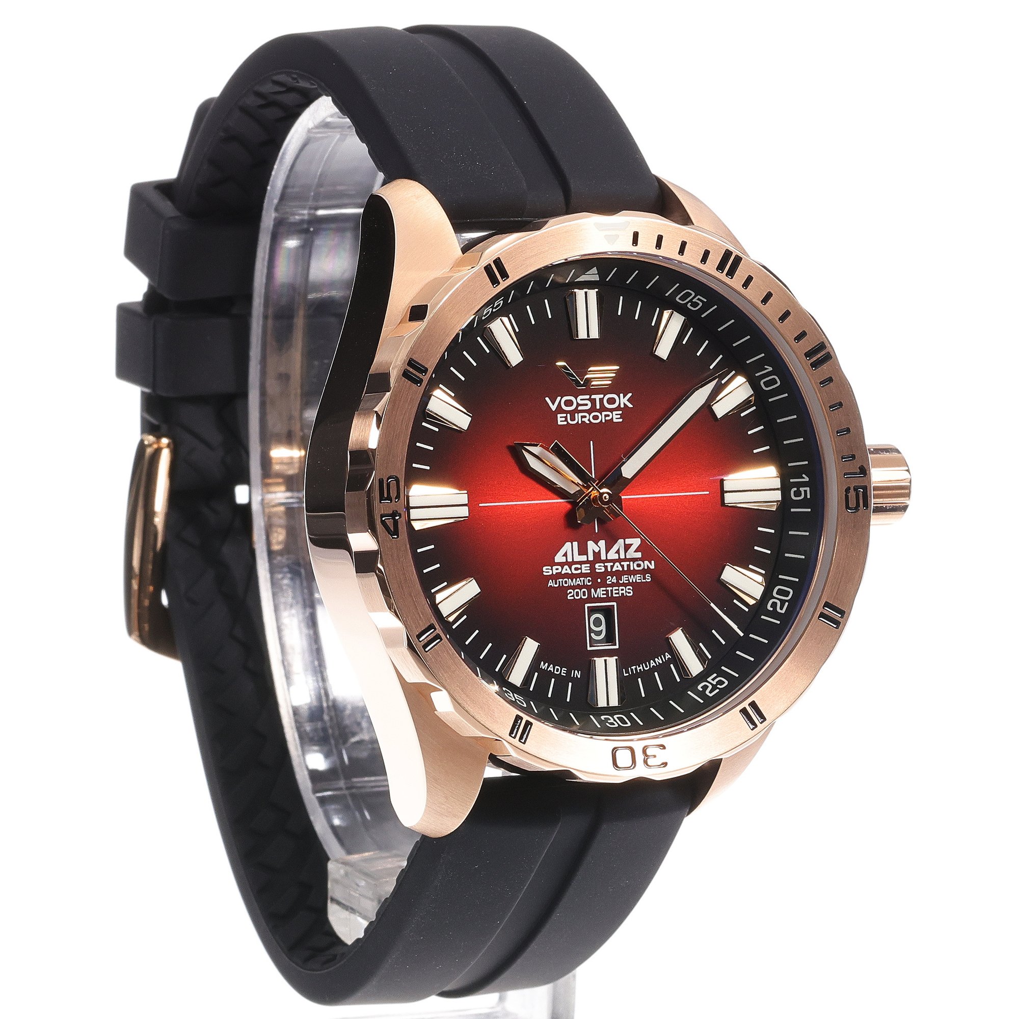 Vostok Europe NH35A-320B679S zegarek męski Almaz - miniatura 3