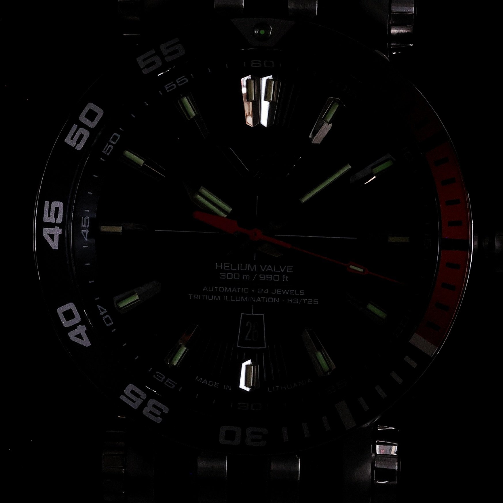 Vostok Europe NH35A-575A715S zegarek srebrny sportowy Energia Rocket pasek - miniatura 5