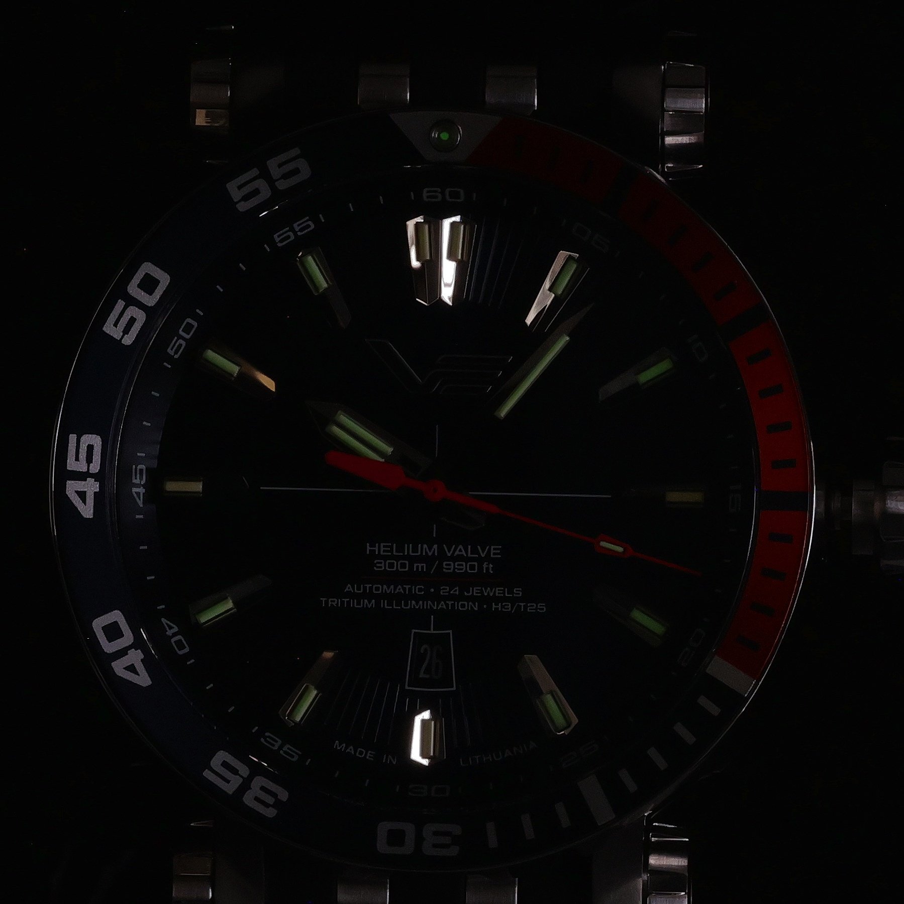 Vostok Europe NH35A-575A715SB zegarek srebrny sportowy Energia Rocket pasek - miniatura 5