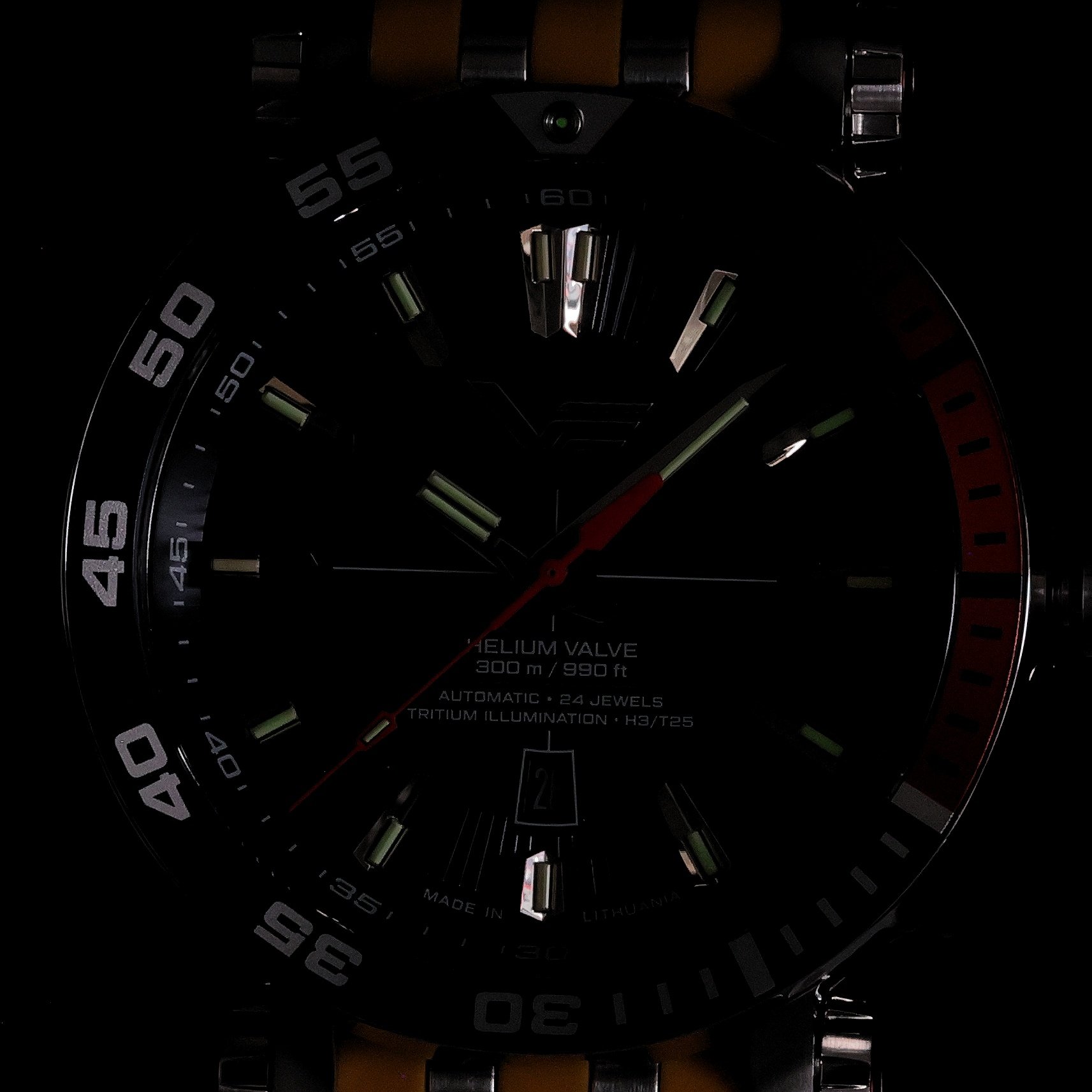 Vostok Europe NH35A-575A715SY zegarek srebrny sportowy Energia Rocket pasek - miniatura 5