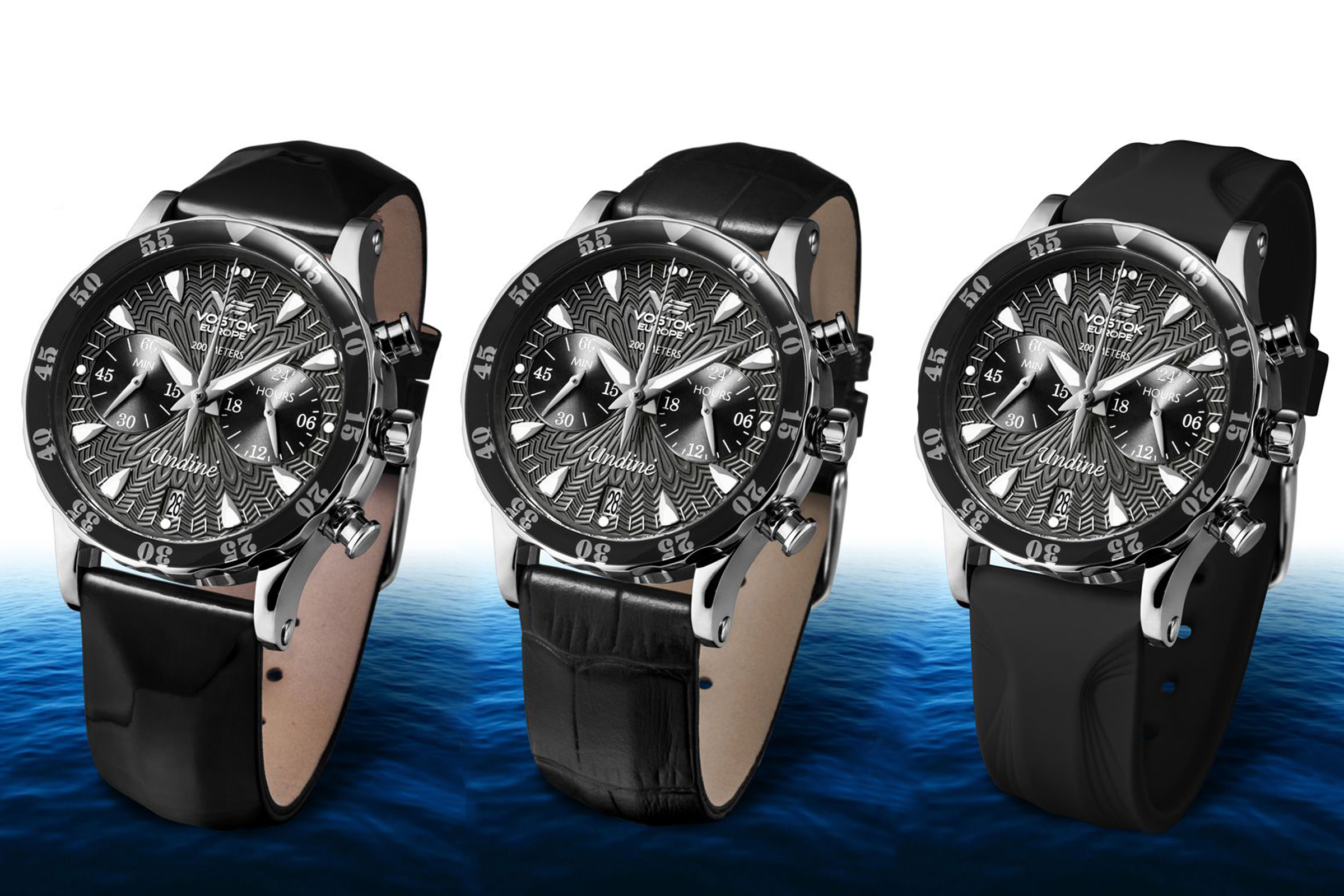 Vostok Europe VK64-515A523 zegarek damski Undine srebrny - miniatura 2