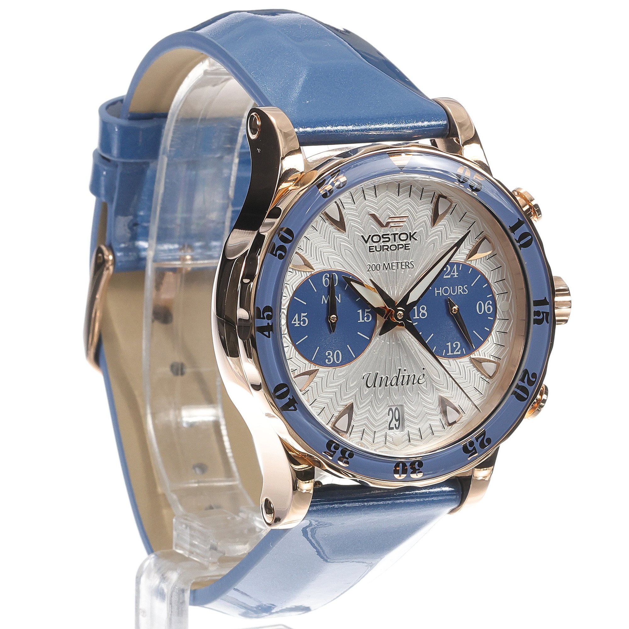 Vostok Europe VK64-515B527 zegarek europejskie Undine - miniatura 3