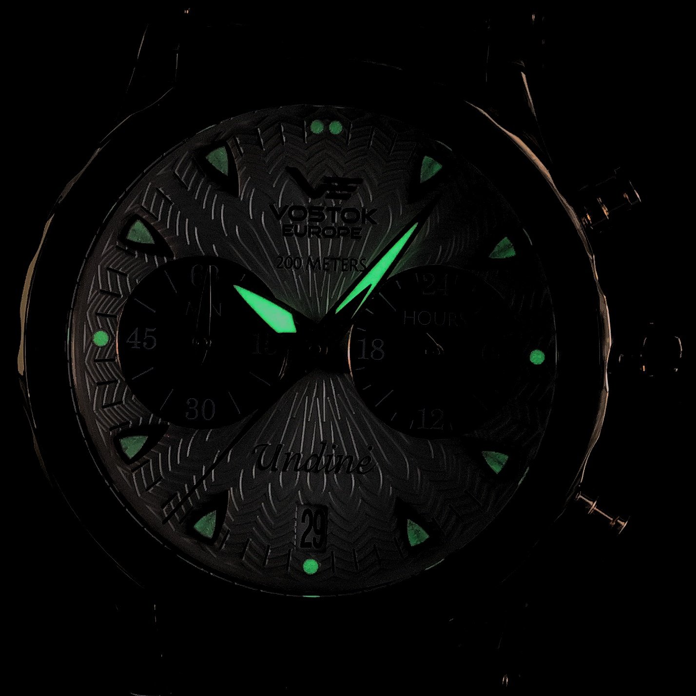 Vostok Europe VK64-515B527B zegarek damski sportowy Undine bransoleta - miniatura 5