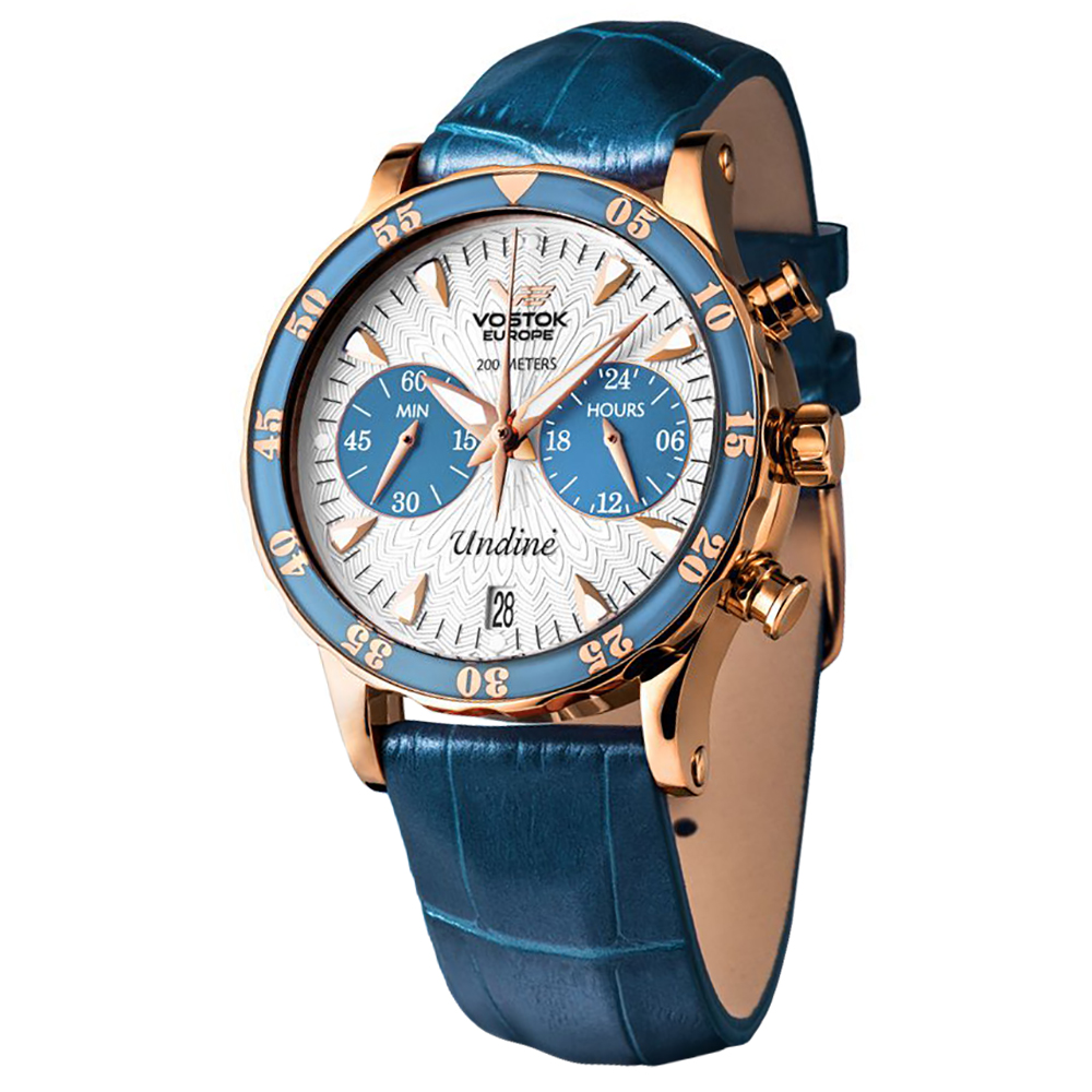 Vostok Europe VK64-515B527B zegarek damski Undine - miniatura 9