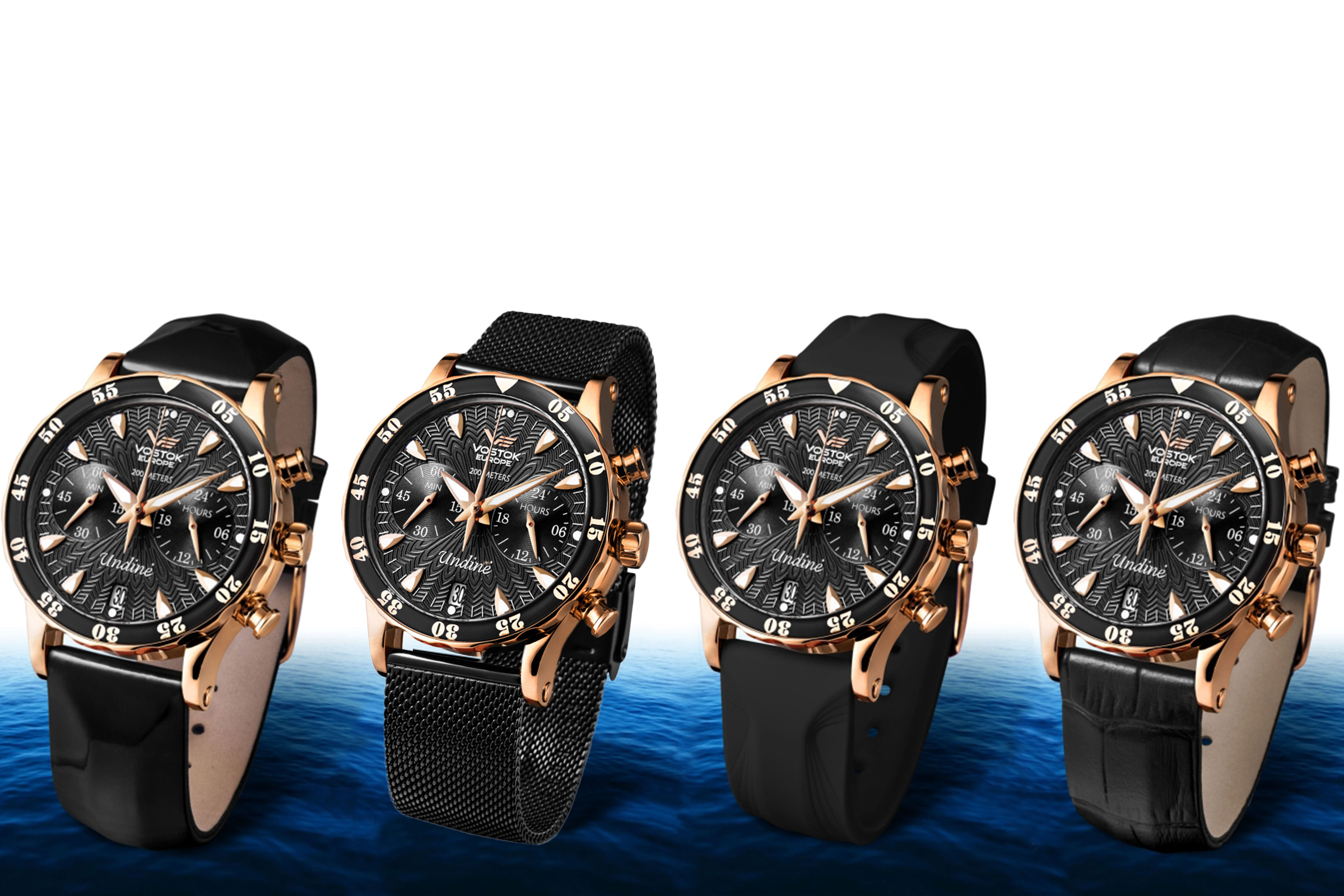 Vostok Europe VK64-515B568B1 zegarek damski Undine - miniatura 2