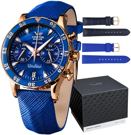 Vostok Europe VK64-515B670 Undine Undine Chrono - zdjęcie 1