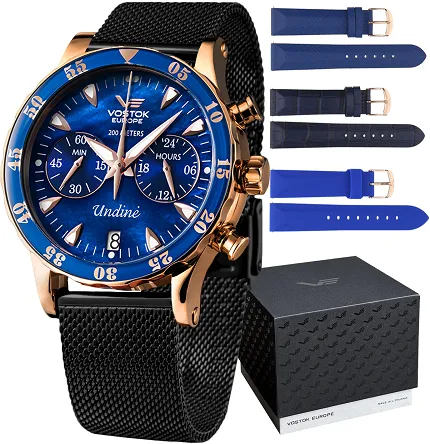 Vostok Europe VK64-515B670BB Undine Undine Chrono - zdjęcie 1