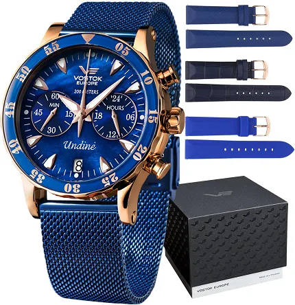 Vostok Europe VK64-515B670BBL Undine Undine Chrono - zdjęcie 1