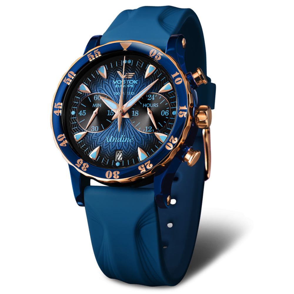 Vostok Europe VK64-515E628B zegarek sportowy Undine - miniatura 6
