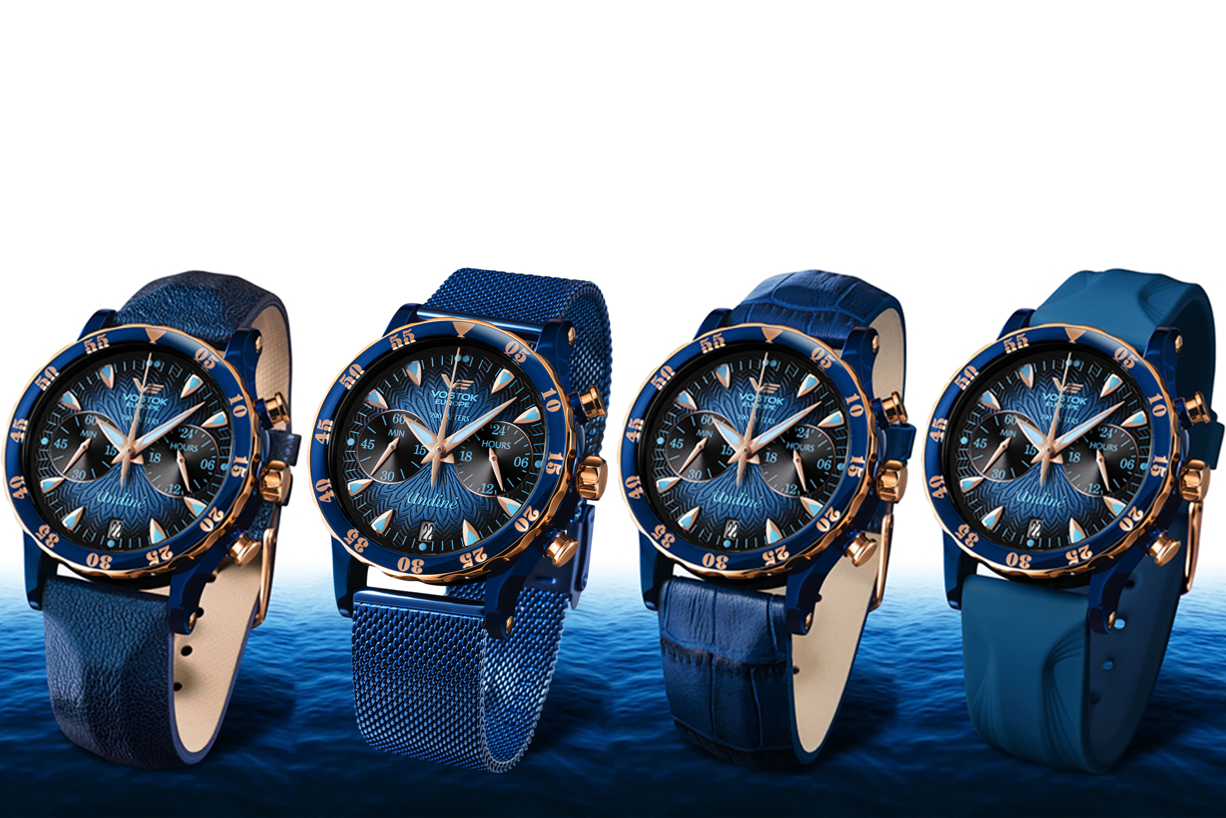 Vostok Europe VK64-515E628B1 zegarek damski Undine - miniatura 2