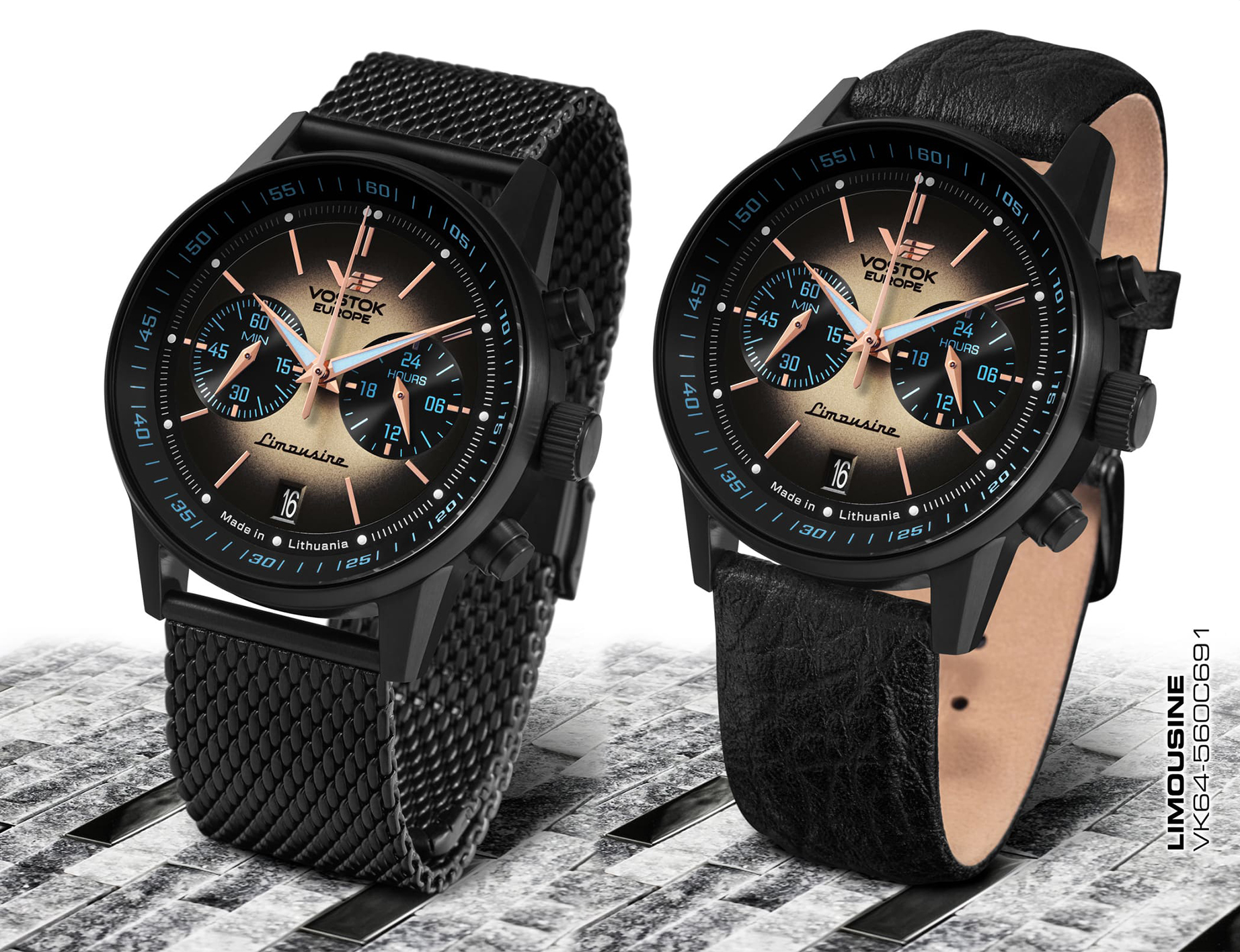 Vostok Europe VK64-560C691-SET zegarek - miniatura 2