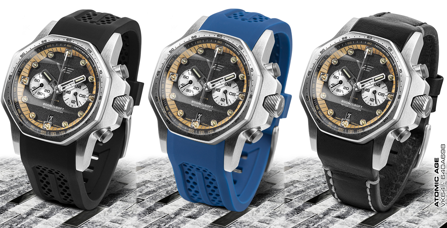 Vostok Europe VK64-640A698SBL zegarek - miniatura 6