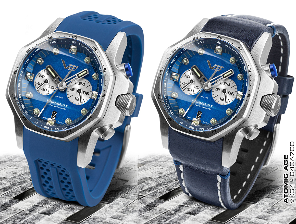 Vostok Europe VK64-640A700 zegarek męski Atomic Age - miniatura 2