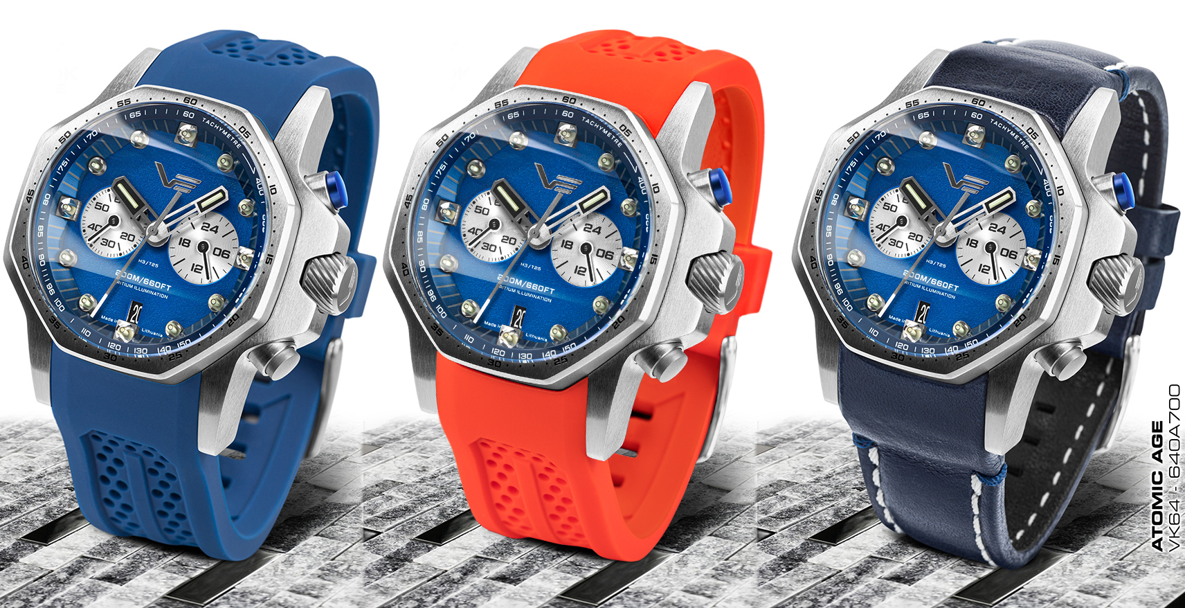 Vostok Europe VK64-640A700SR zegarek - miniatura 6