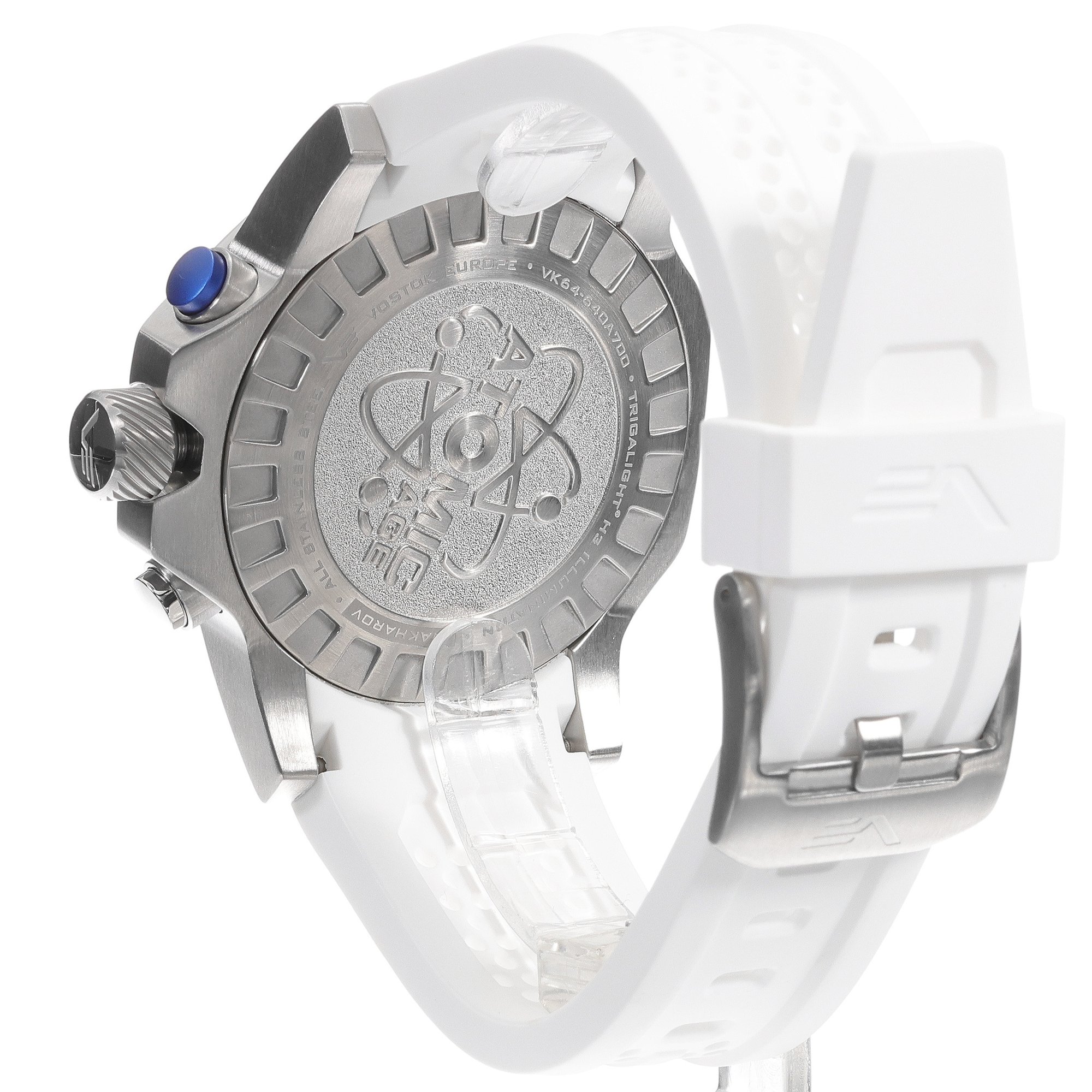 Vostok Europe VK64-640A700SW zegarek Atomic Age z chronograf - miniatura 4