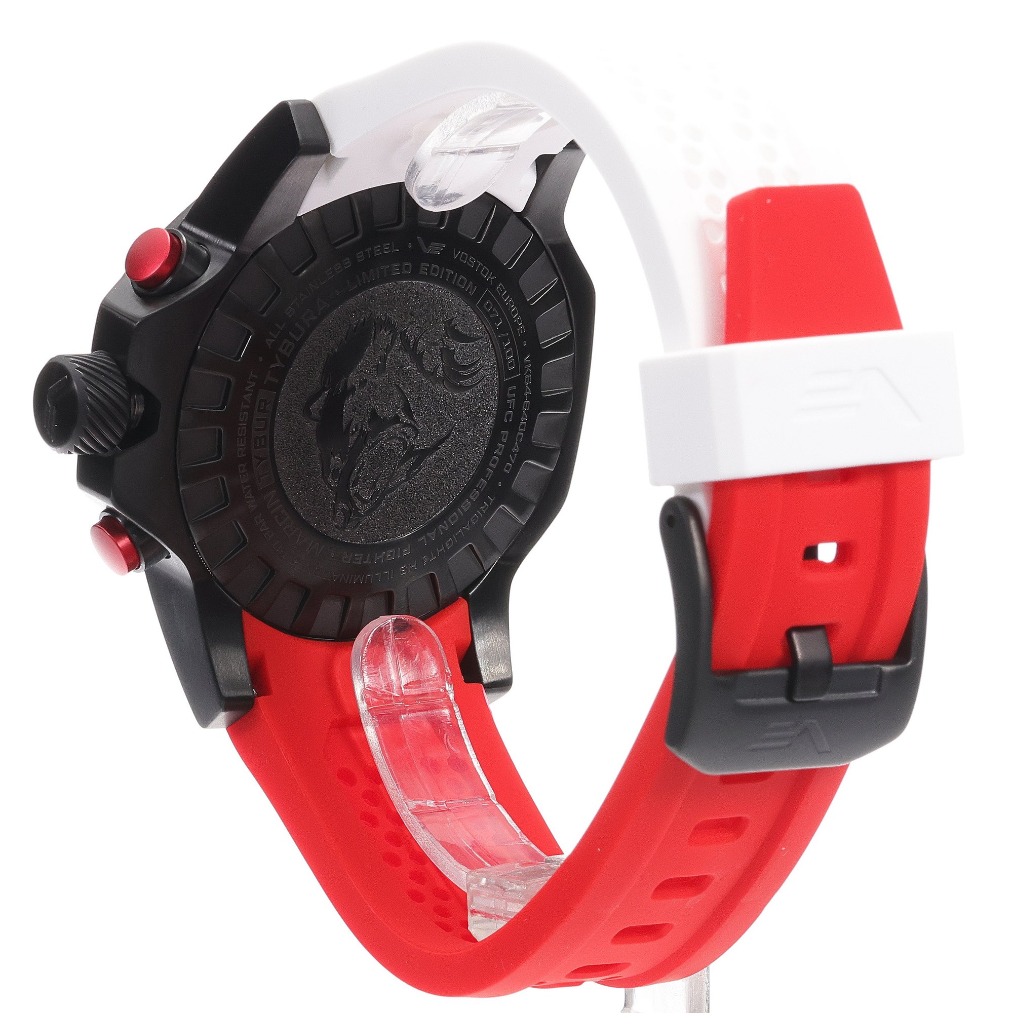 Vostok Europe VK64-640C470 Atomic Age Atomic Age Quartz Chrono Marcin Tybura Tybur Limited Edition 2023 pasek - miniatura 3