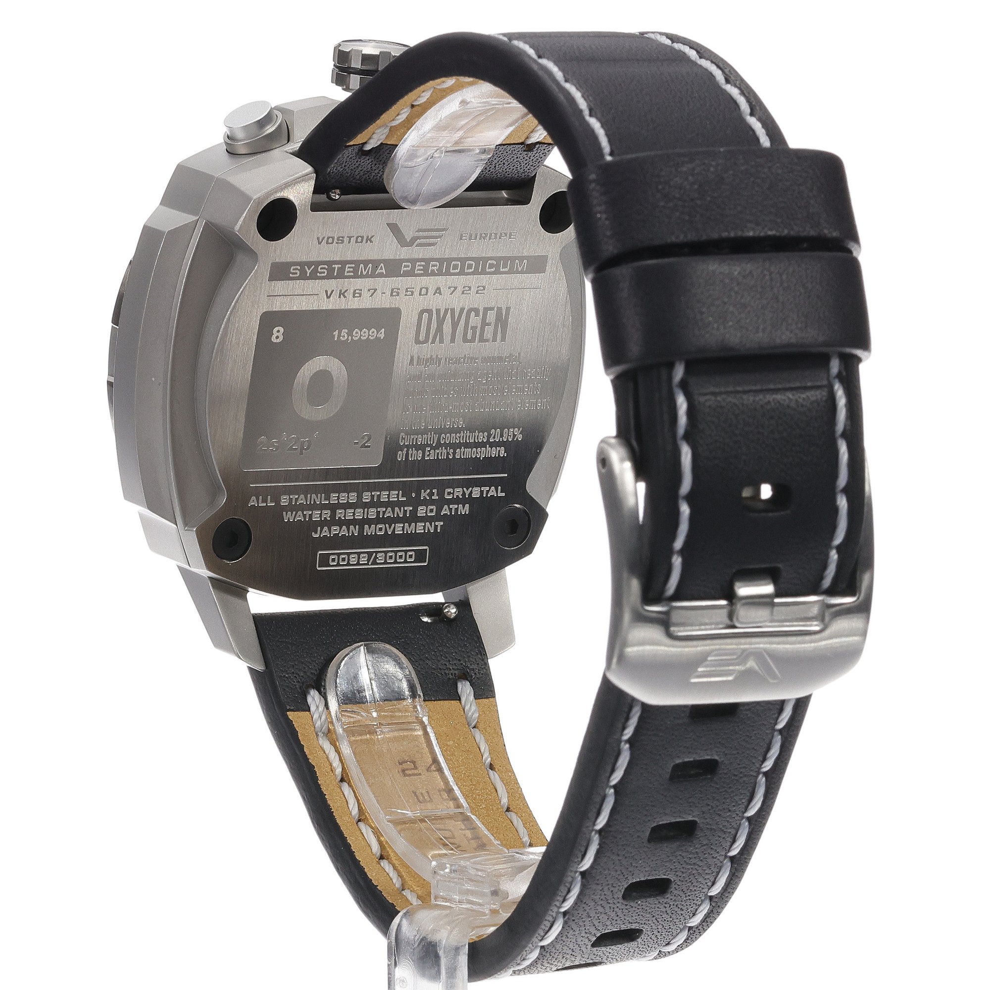 Vostok Europe VK67-650A722LB Systema Periodicum Oxygen zegarek typudiver Systema Periodicum - miniatura 4