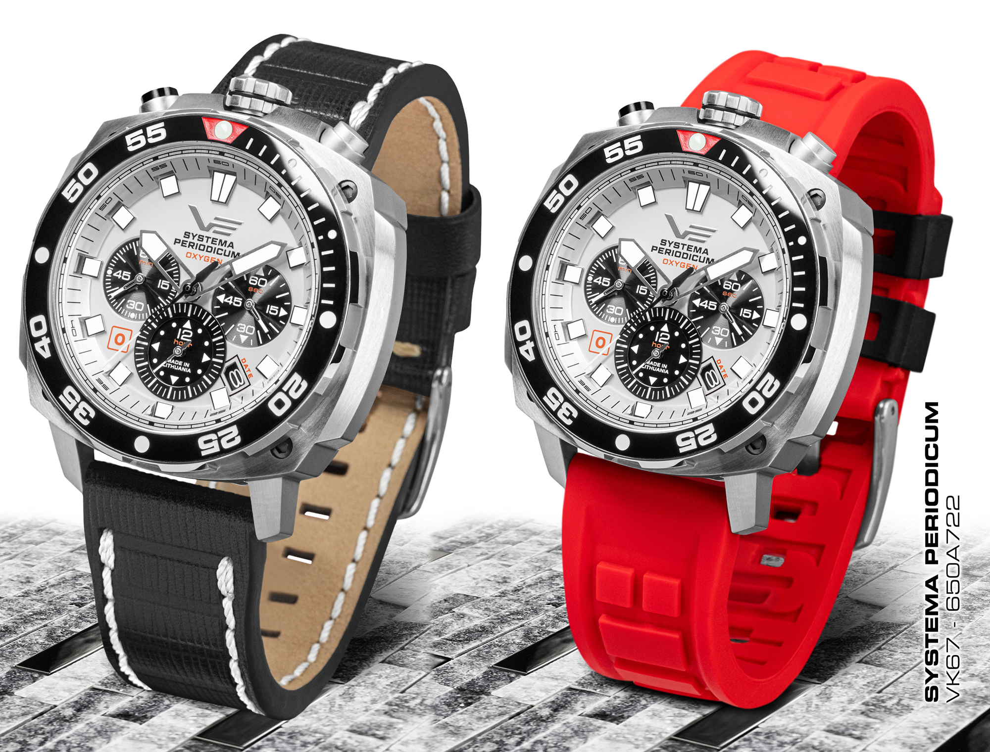 Vostok Europe VK67-650A722LB zegarek Systema Periodicum - miniatura 6
