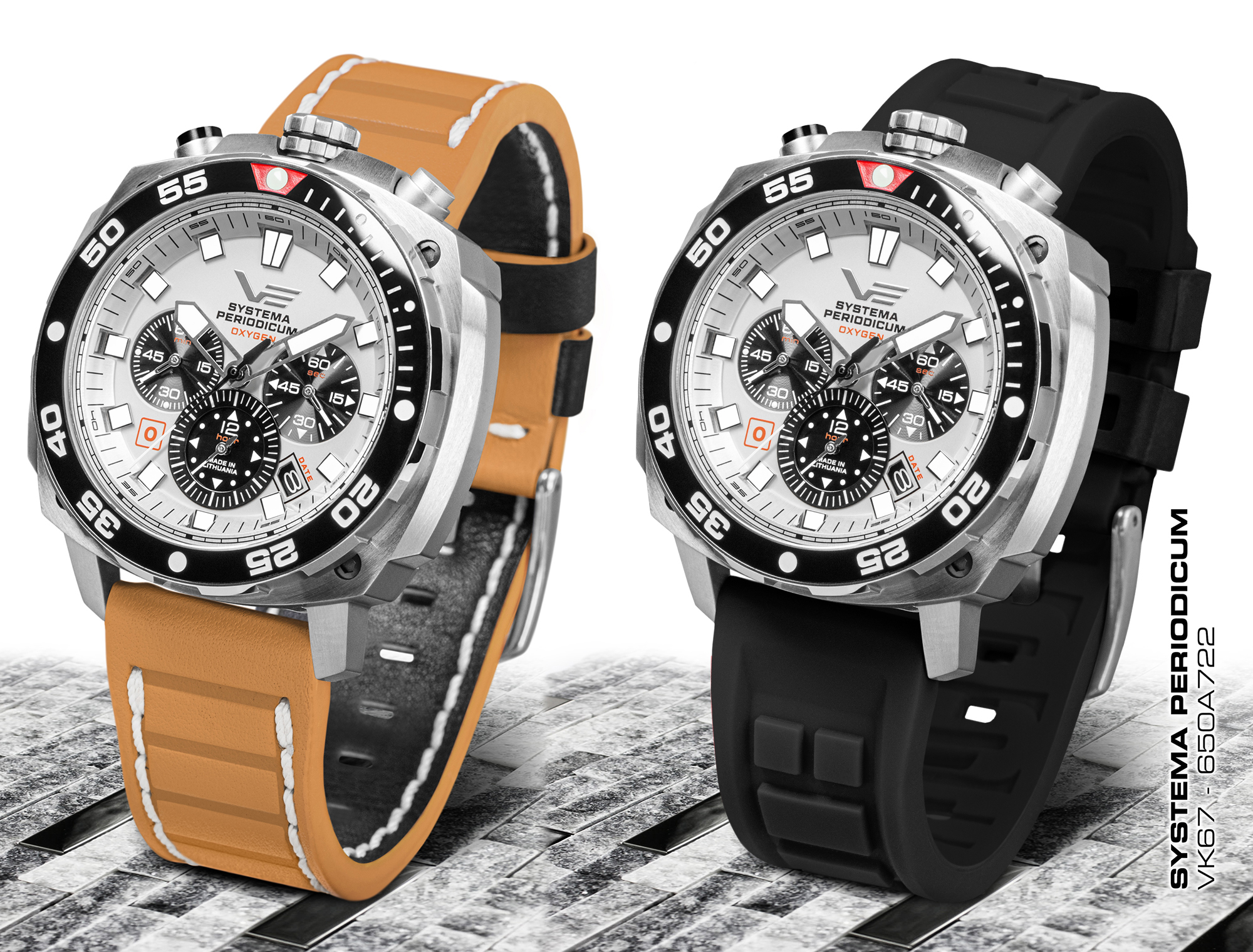 Vostok Europe VK67-650A722SB zegarek Systema Periodicum - miniatura 6