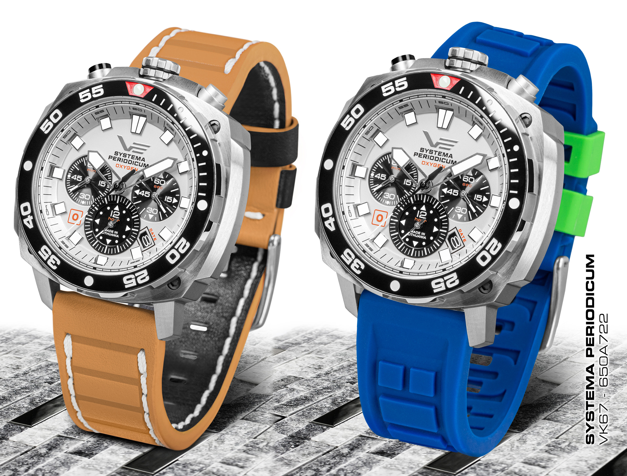 Vostok Europe VK67-650A722SBL zegarek Systema Periodicum - miniatura 6