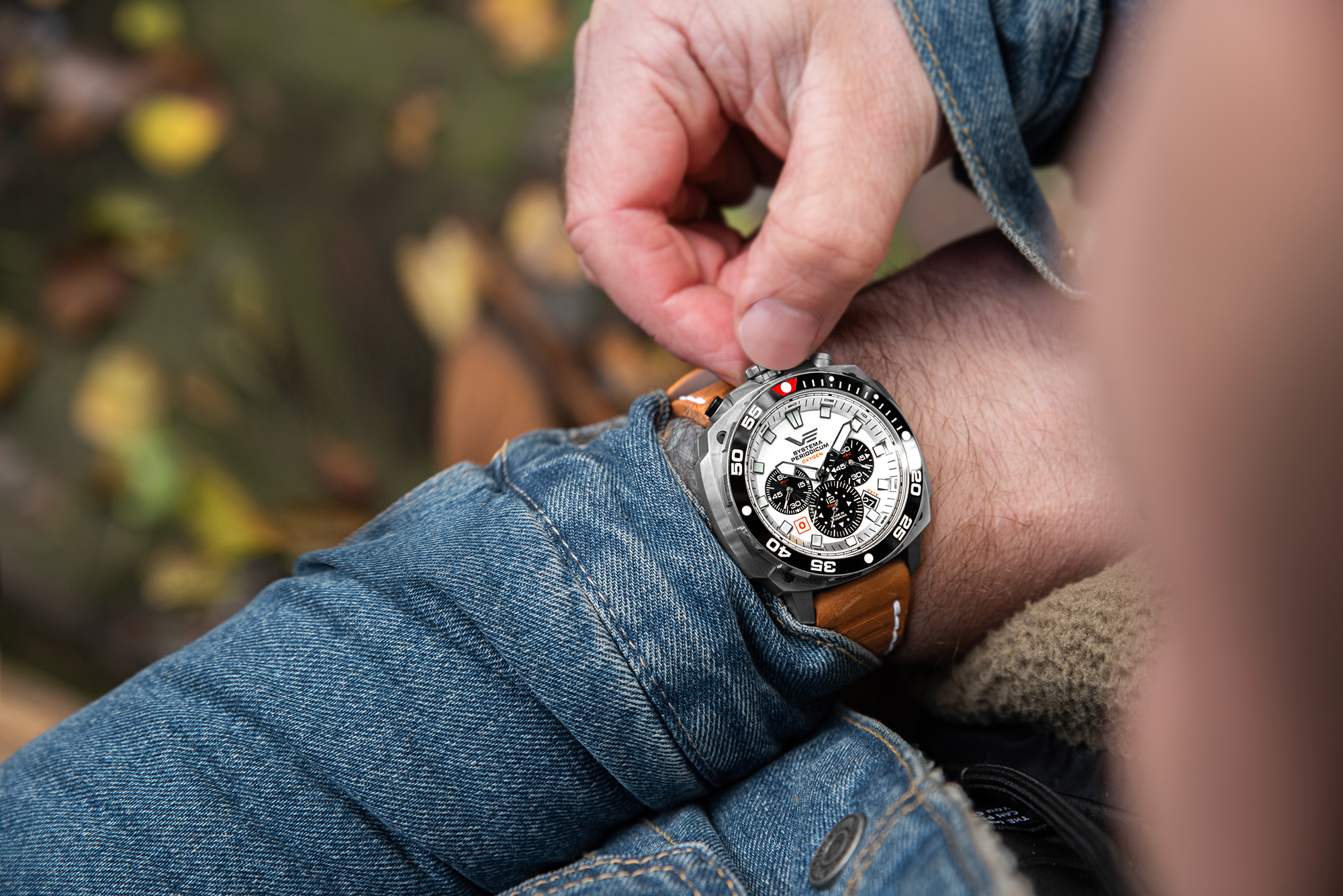 Vostok Europe VK67-650A722SW zegarek Systema Periodicum - miniatura 10