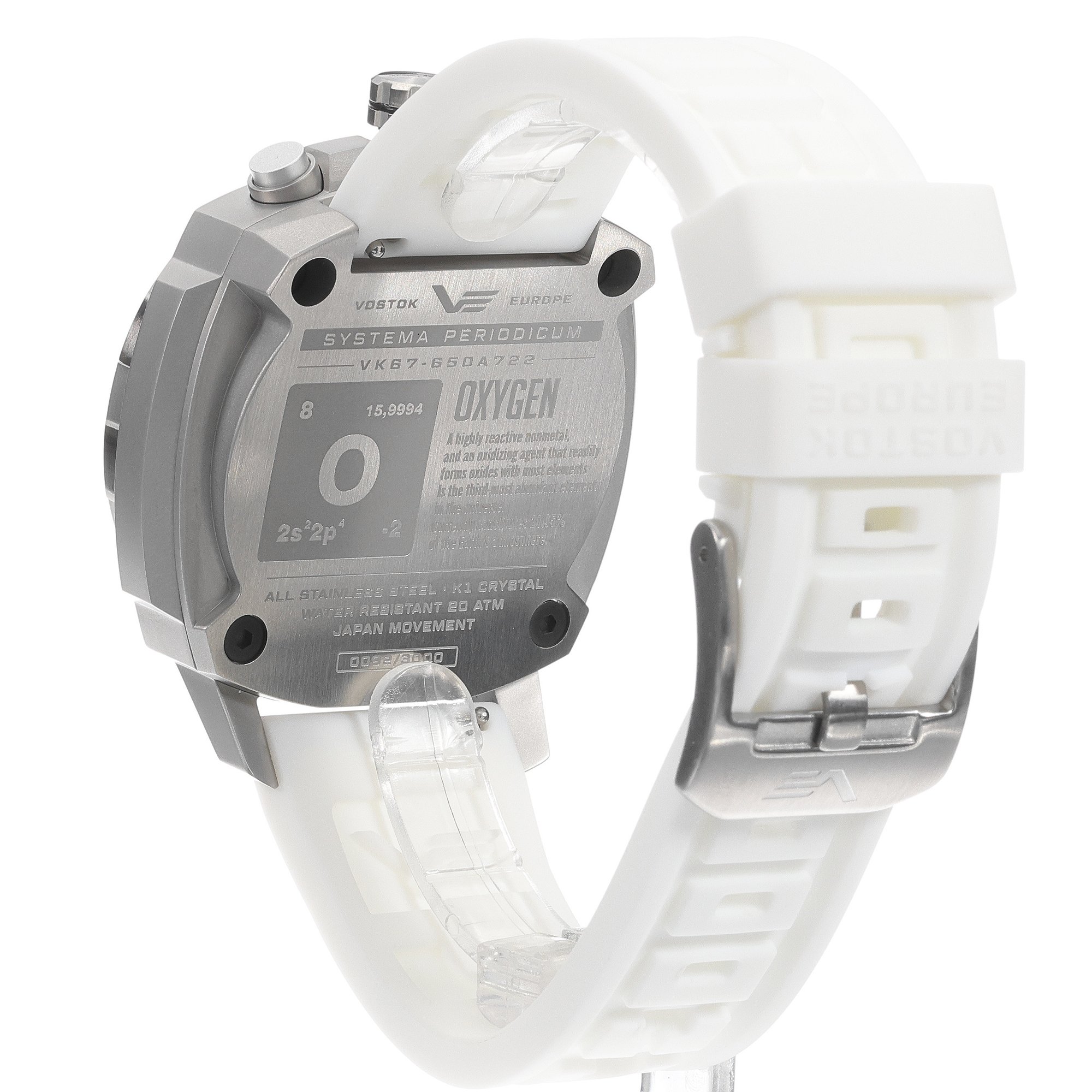 Vostok Europe VK67-650A722SWL Systema Periodicum Oxygen zegarek typudiver Systema Periodicum - miniatura 4