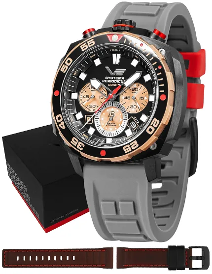 Vostok Europe VK67-650E721S Systema Periodicum - zdjęcie 1