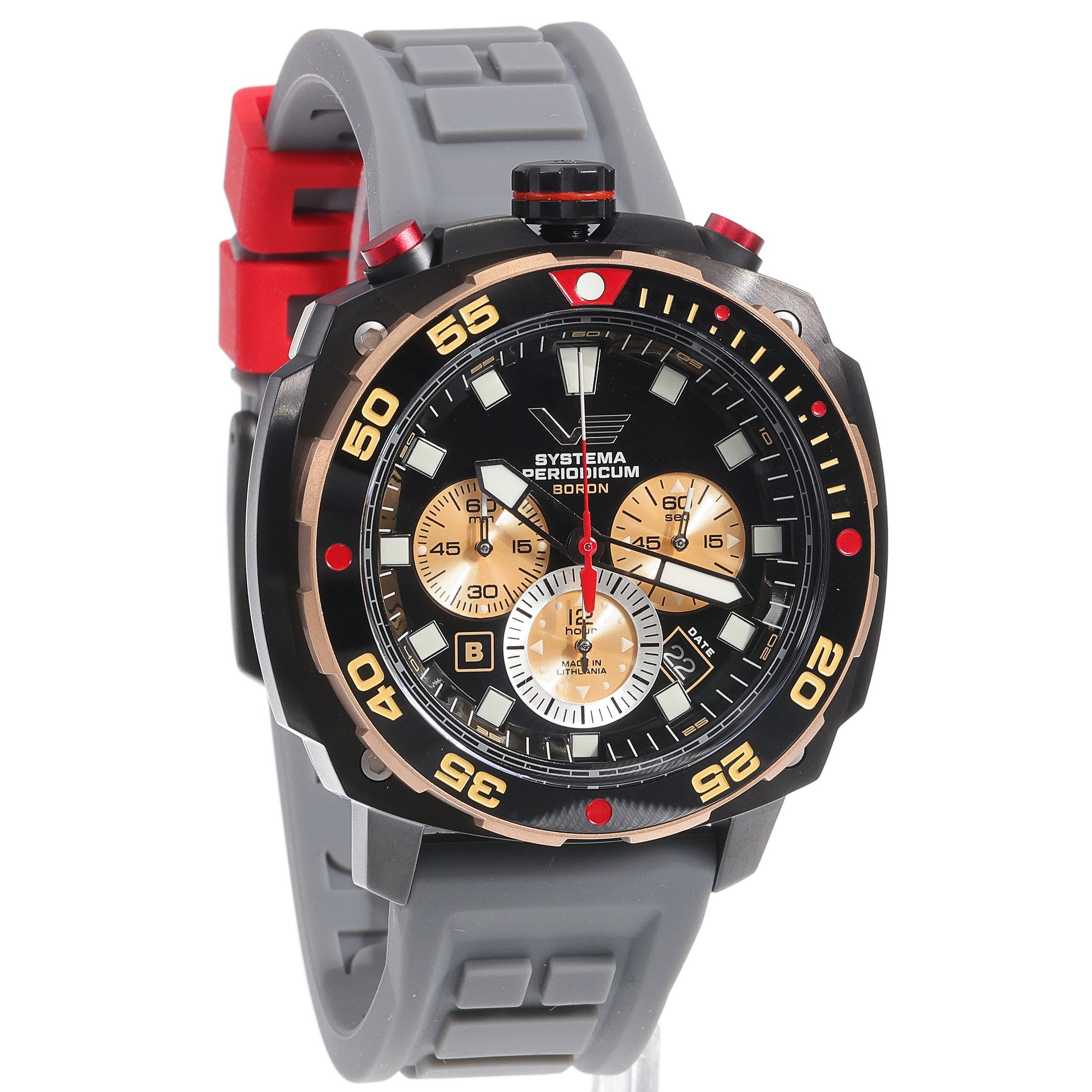 Vostok Europe VK67-650E721S zegarek europejskie Systema Periodicum - miniatura 3