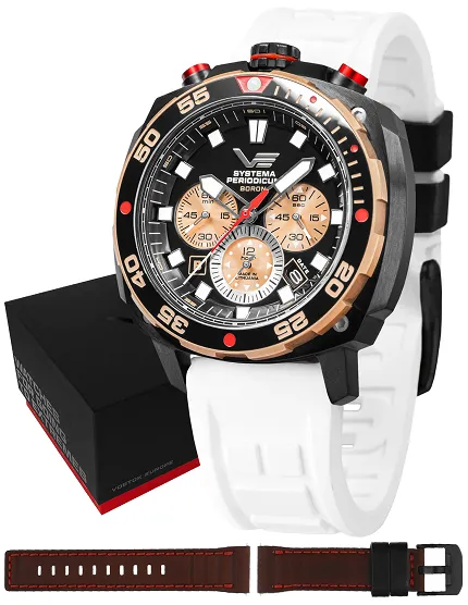 Vostok Europe VK67-650E721SW Systema Periodicum - zdjęcie 1