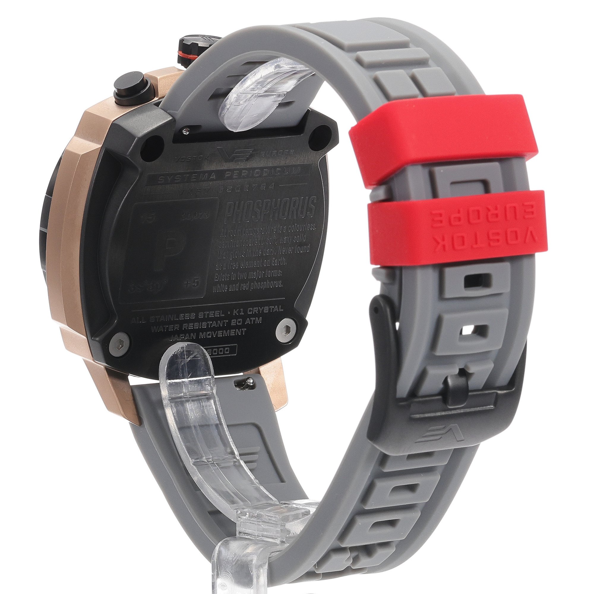 Vostok Europe VK67-650E724SG zegarek europejskie Systema Periodicum - miniatura 4