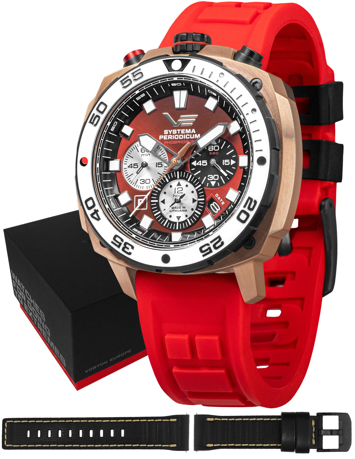 Vostok Europe VK67-650E724SR Systema Periodicum - miniatura 1