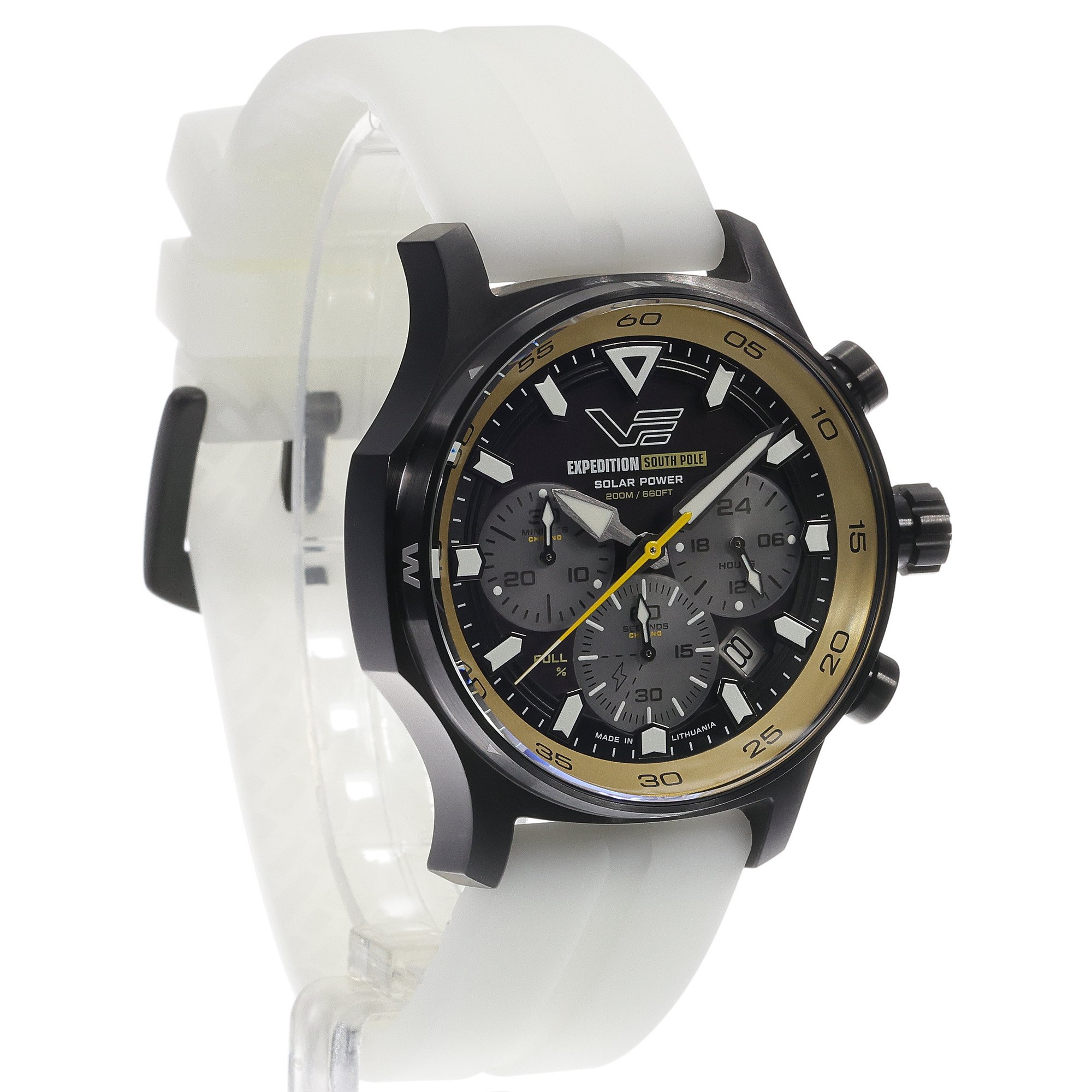 Vostok Europe VR42-592C763SWL Expedition South Pole Solar Chrono 43mm zegarek sportowy Expedition - miniatura 4