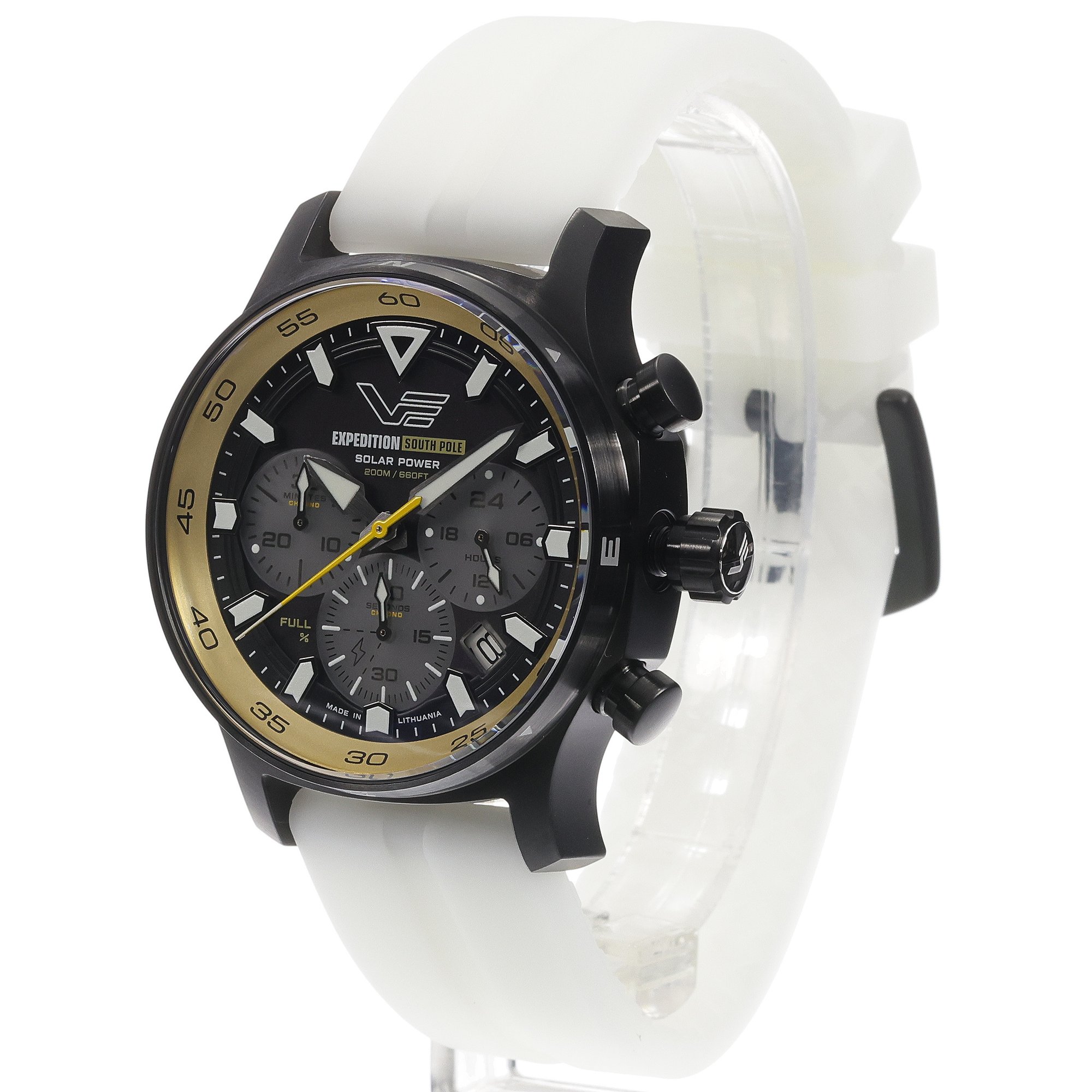Vostok Europe VR42-592C763SWL Expedition South Pole Solar Chrono 43mm zegarek sportowy Expedition - miniatura 6