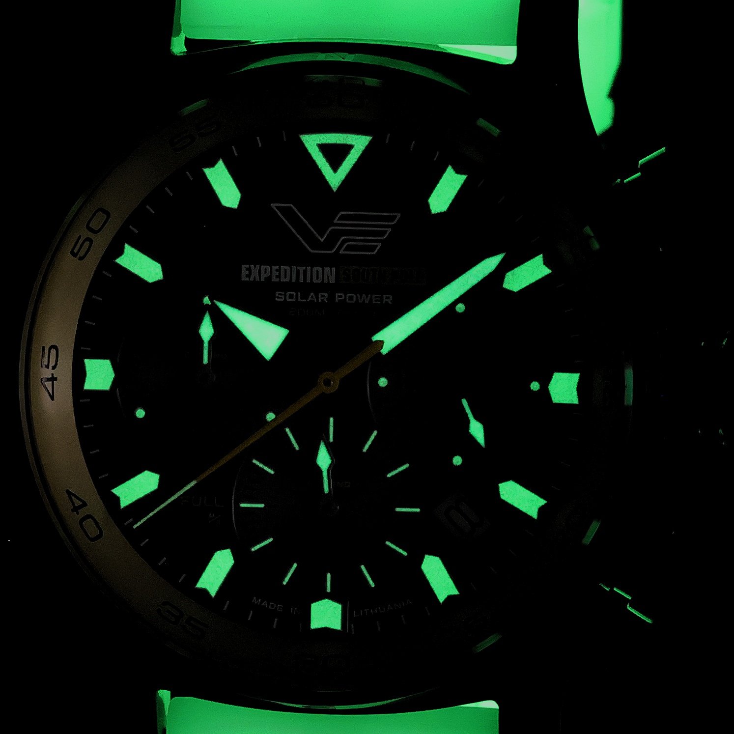 Vostok Europe VR42-592C763SWL Expedition South Pole Solar Chrono 43mm zegarek sportowy Expedition - miniatura 7