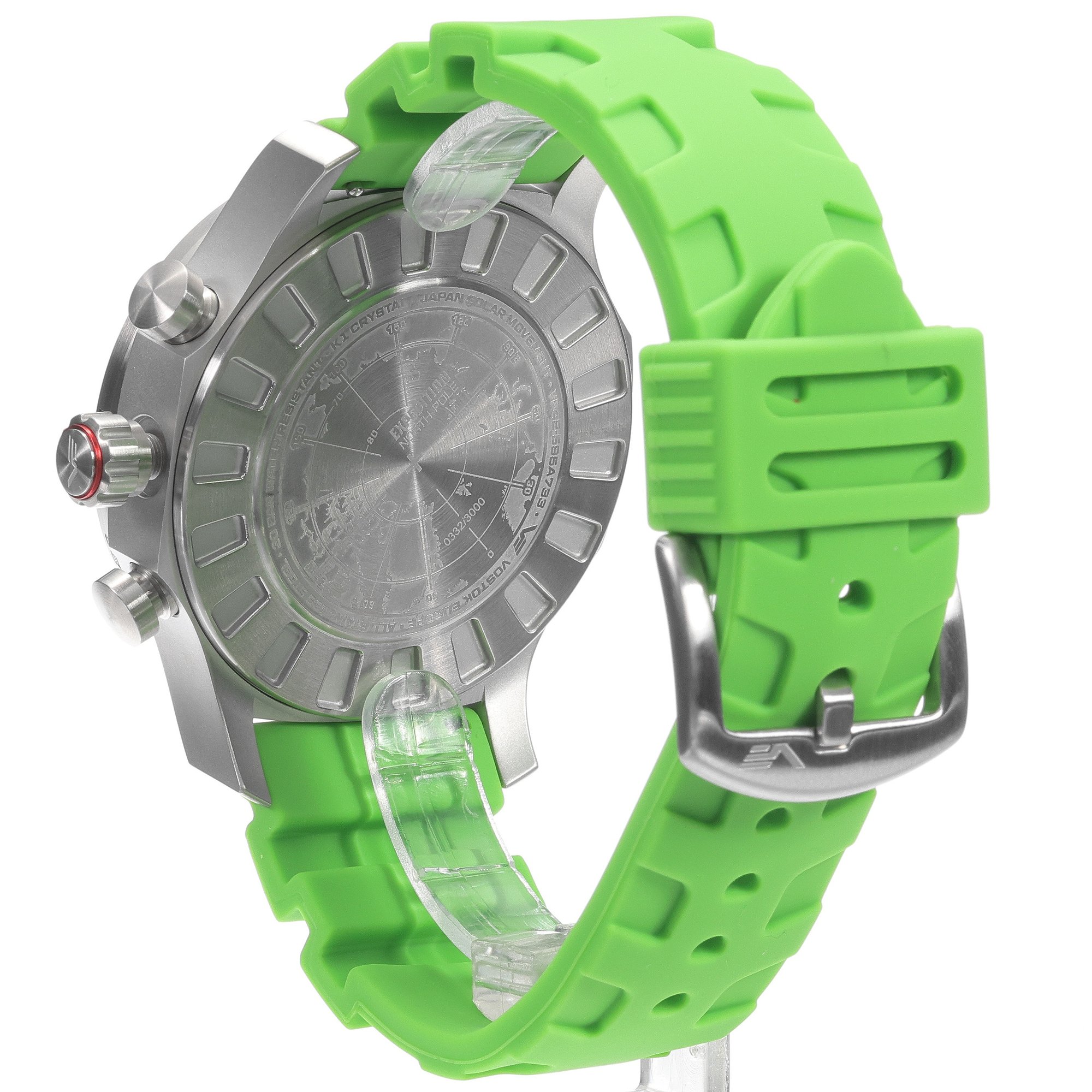 Vostok Europe VR42-595A733S Expedition North Pole 1 Polar Spruce Solar 47mm zegarek sportowy Expedition - miniatura 4